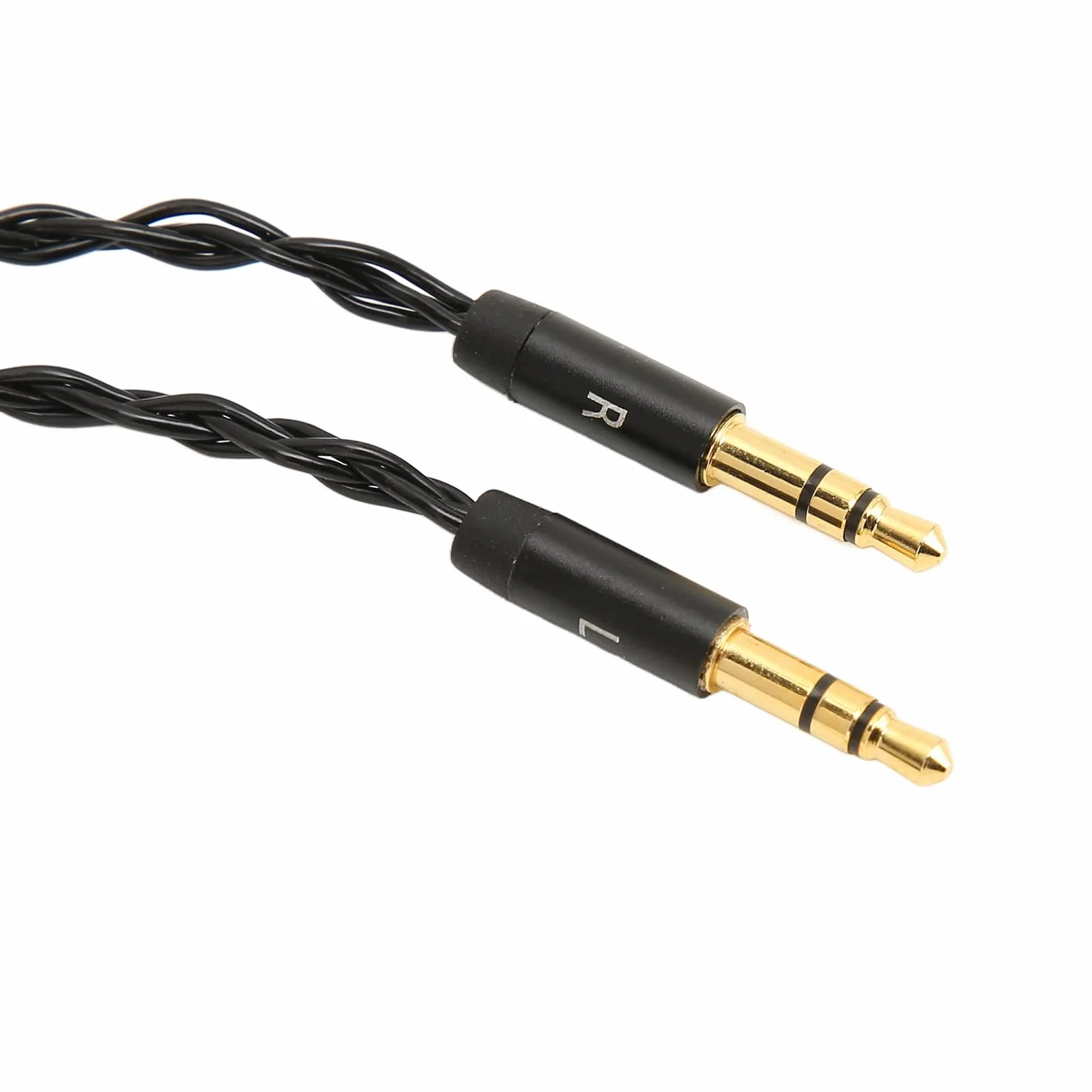 Kabel Audio 8-żyłowy Zbalansowany 4,4 mm do Podwójnego 3,5 mm Posrebrzany 1,2 m do MDR Z7 Z1R Beyerdynamic T1 T5