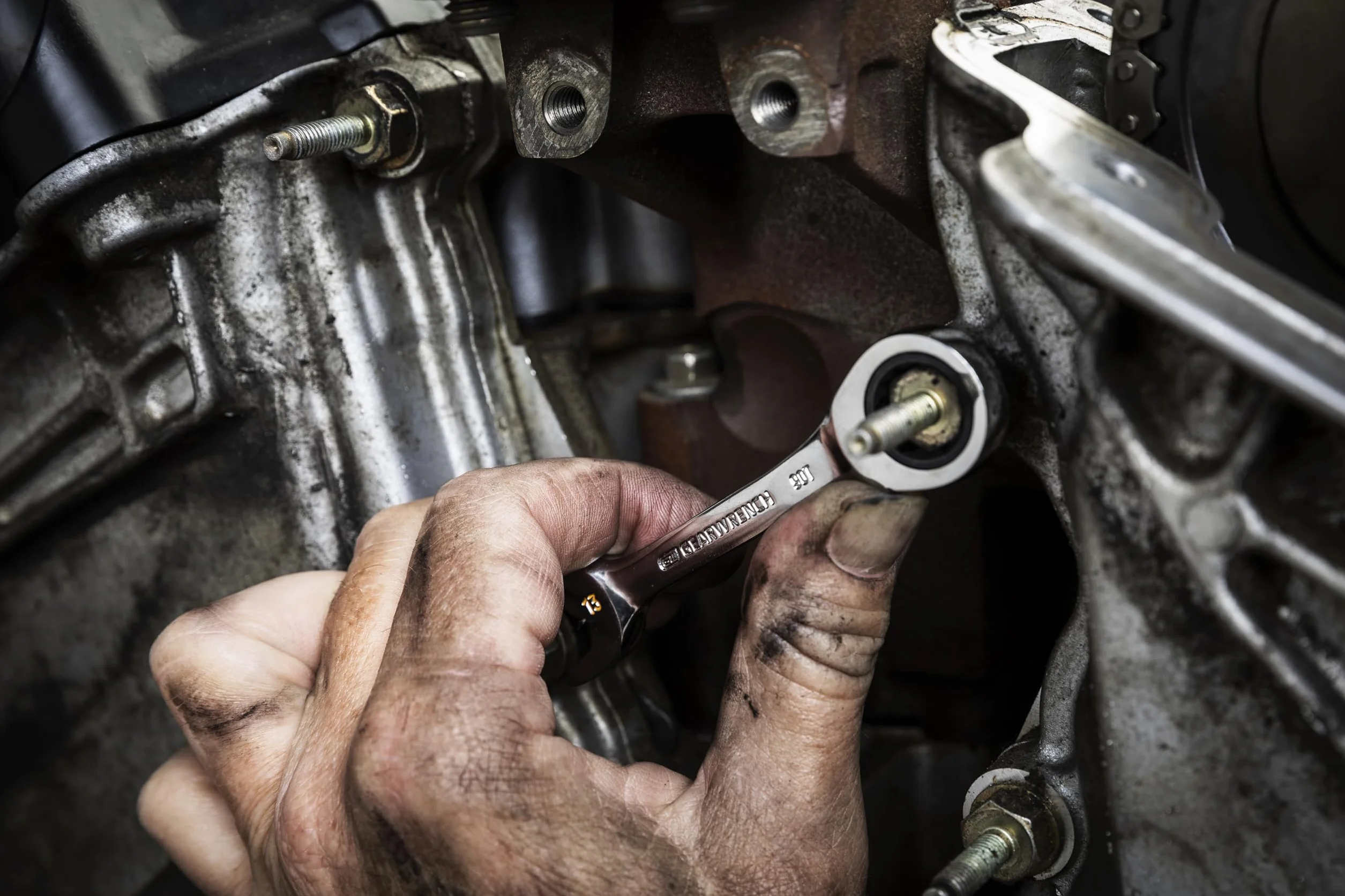 GEARWRENCH 7-częściowy 90-zębowy 12-punktowy klucz płasko-oczkowy, SAE | 86858