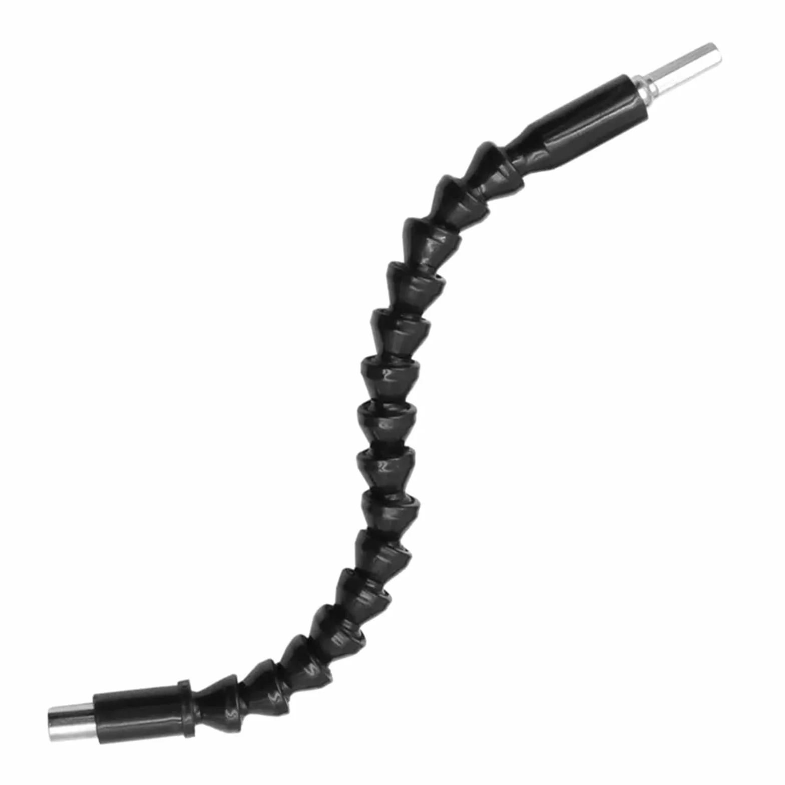 Elastyczne wiertło Elastyczny uchwyt na bity do wkrętaków z przedłużeniem wału do wiertarki elektronicznej 195 mm 250 mm 295 mm(195mm Black)