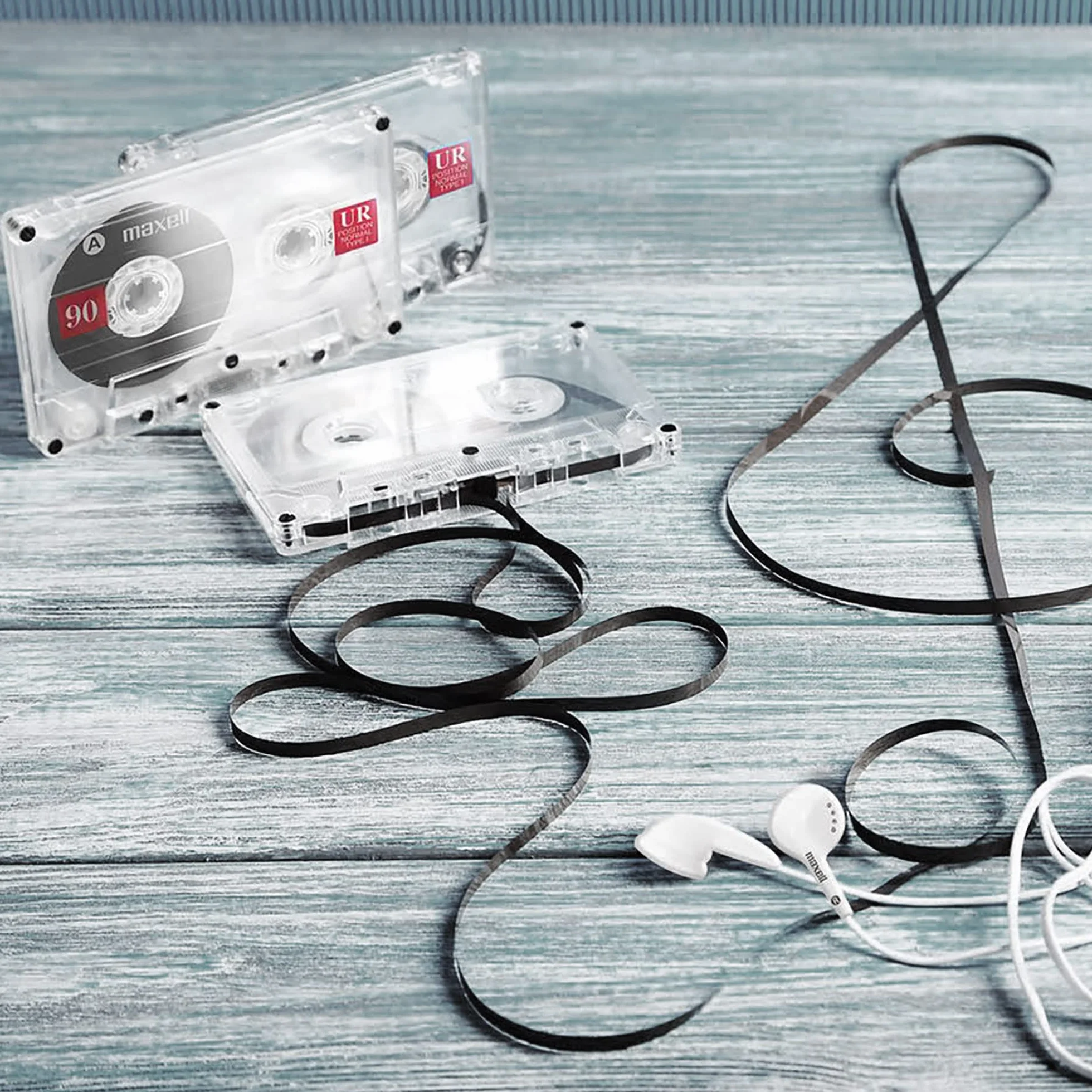 Maxell UR-90 5PK Kasety audio 90 minut z etui