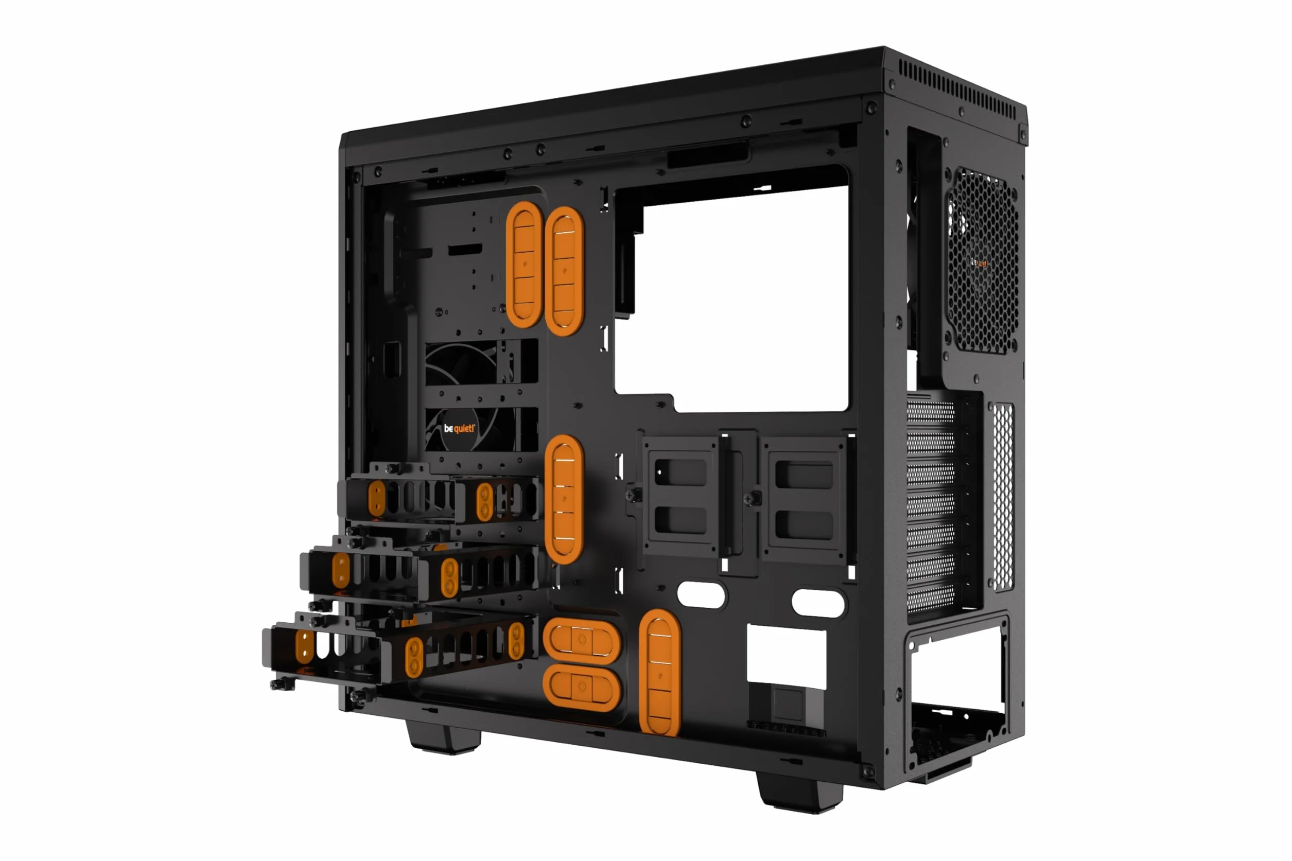 BeQuiet Pure Base 600 Window PC Case Orange