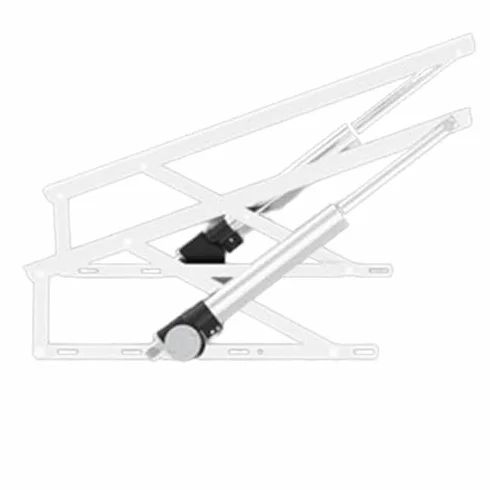 Elektryczny wytrzymały na sofę do łóżka, 2 szt. oszczędzający miejsce mechanizm podnoszący (biały, 110 cm) - zwiększ swoje miejsce dzięki łatwemu dostępowi i trwałości