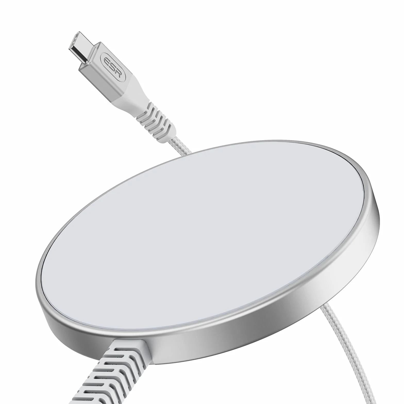 ESR bezprzewodowa ładowarka Magsafe 15 W do iPhone 17/17e/16/15/14/13/12, AirPods 4/3/2 Pro, Google Pixel 10, Galaxy S25/S26