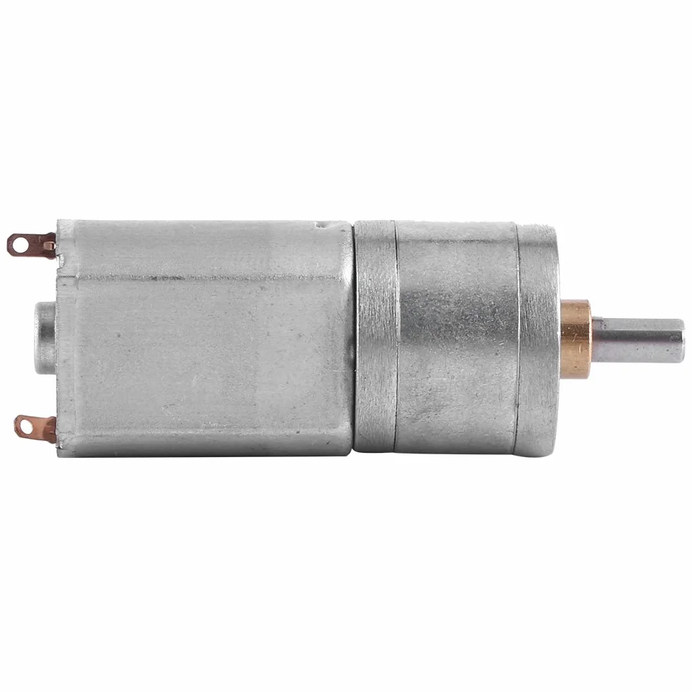 Turbo silnik przekładniowy o wysokim momencie obrotowym, DC 12 V, elektryczny, całkowicie metalowy, redukcja prędkości, skrzynia biegów 15/30/50/100/200 obr./min (12 V 200 obr./min)