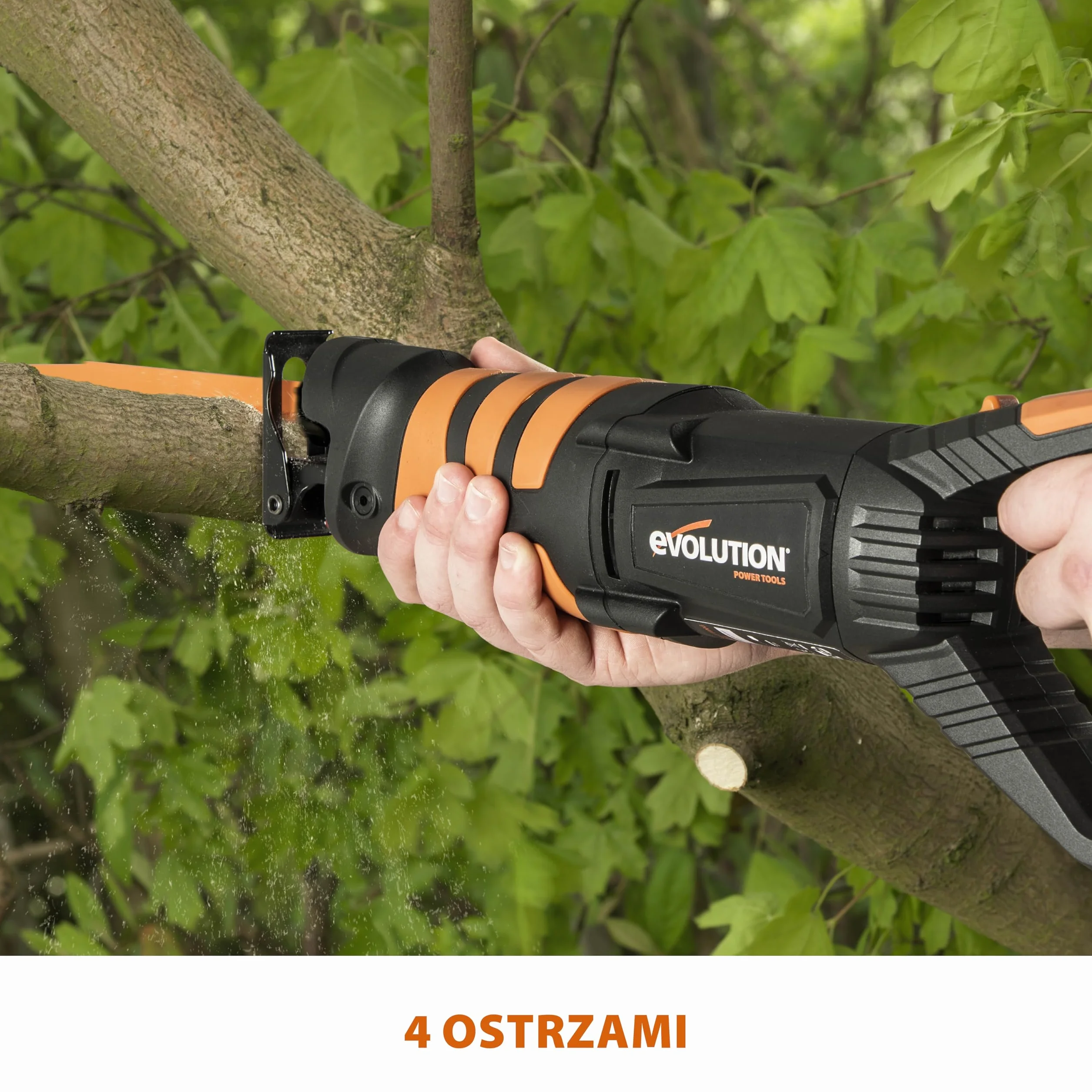Evolution Power Tools R230RCP piła szablasta, piła uniwersalna, uchwyt obracany o 180°