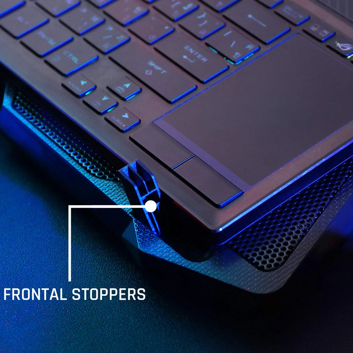 KLIM Podkładka chłodząca na laptopa 4 wentylatory USB