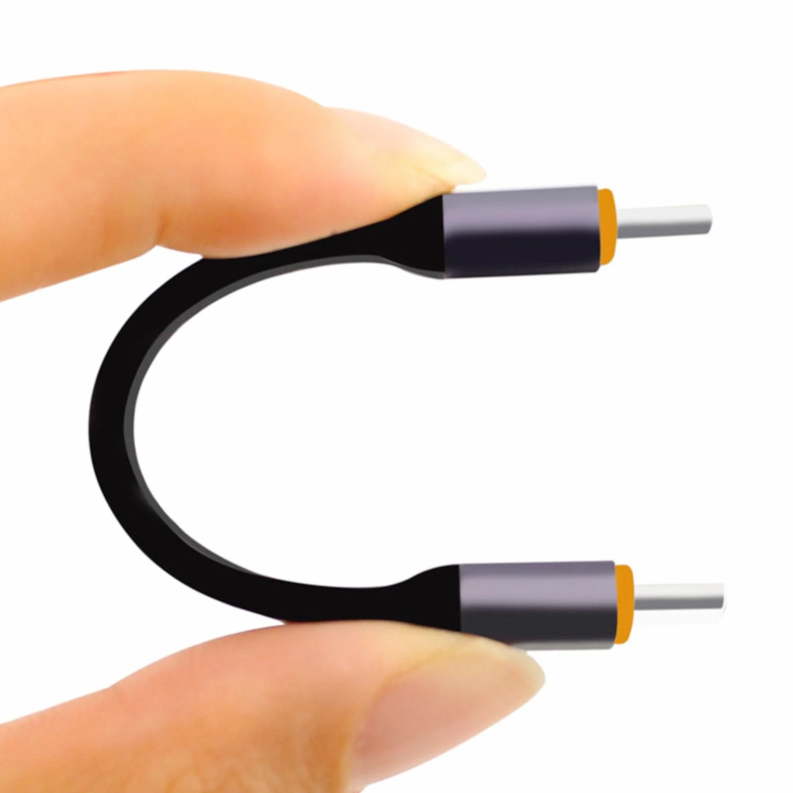 Kabel USB C 3.2 Gen 2 40 Gb/s, Elastyczny, do Laptopa i SSD