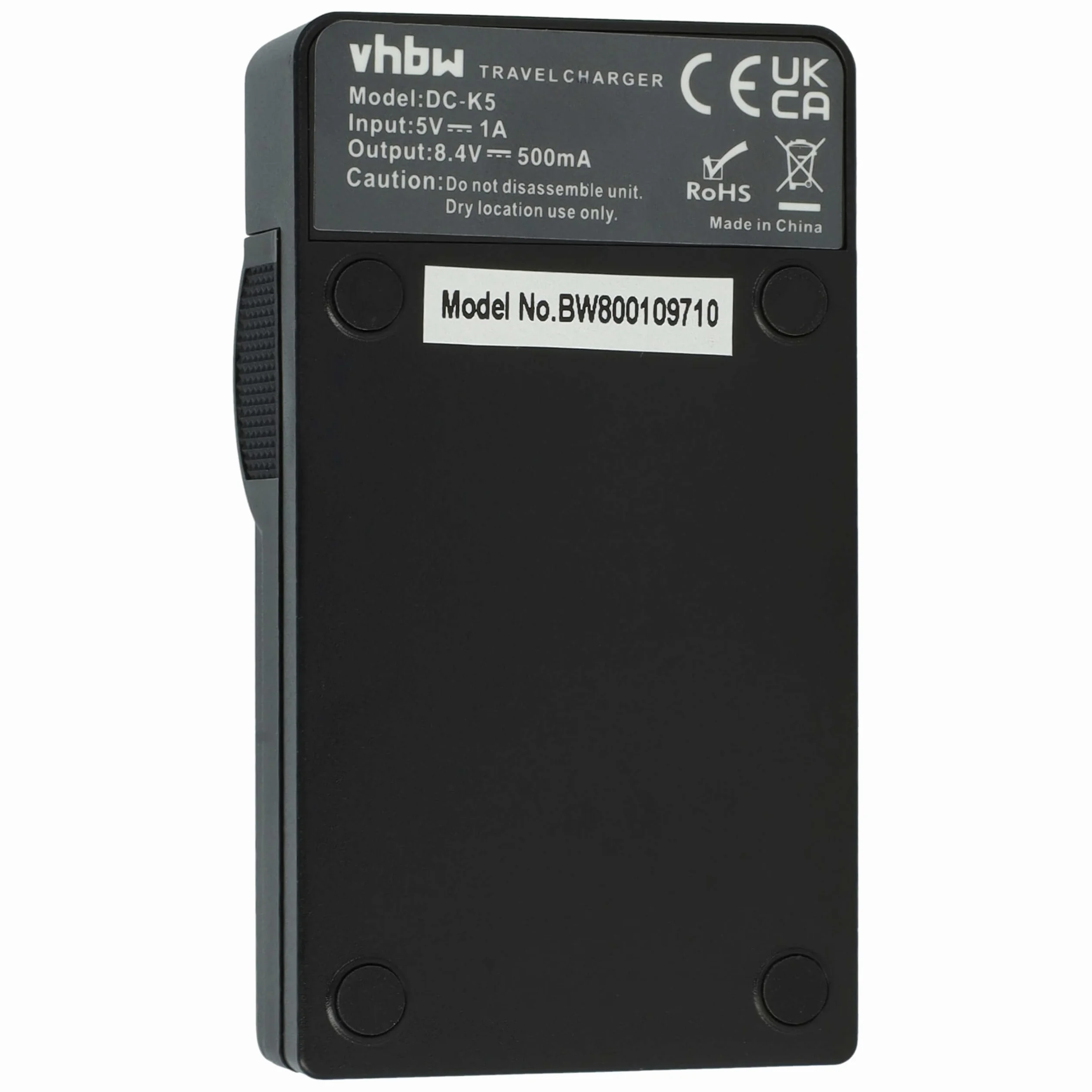 vhbw Ładowarka USB kompatybilna z kamerą Sony DCR-HC19E, DCR-HC1E, DCR-HC20, DCR-HC20E, DCR-HC21, DCR-HC21E, DCR-HC22 aparat cyfrowy, kamera cyfrowa