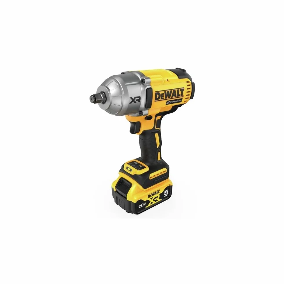 DEWALT 20 V MAX XR 1/2" klucz udarowy o wysokim momencie obrotowym z zestawem kowadła z pierścieniem wieprzowym (DCF900P2)