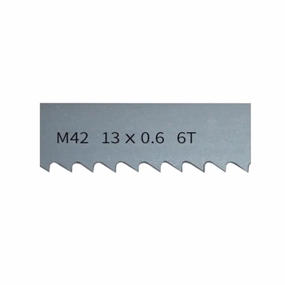 Brzeszczoty taśmowe 6TPI 13mm bimetaliczne, wielodługościowe x 1/2 cala, M42, brzeszczot taśmowy do cięcia twardego drewna, aluminium i metalu(2240mm)