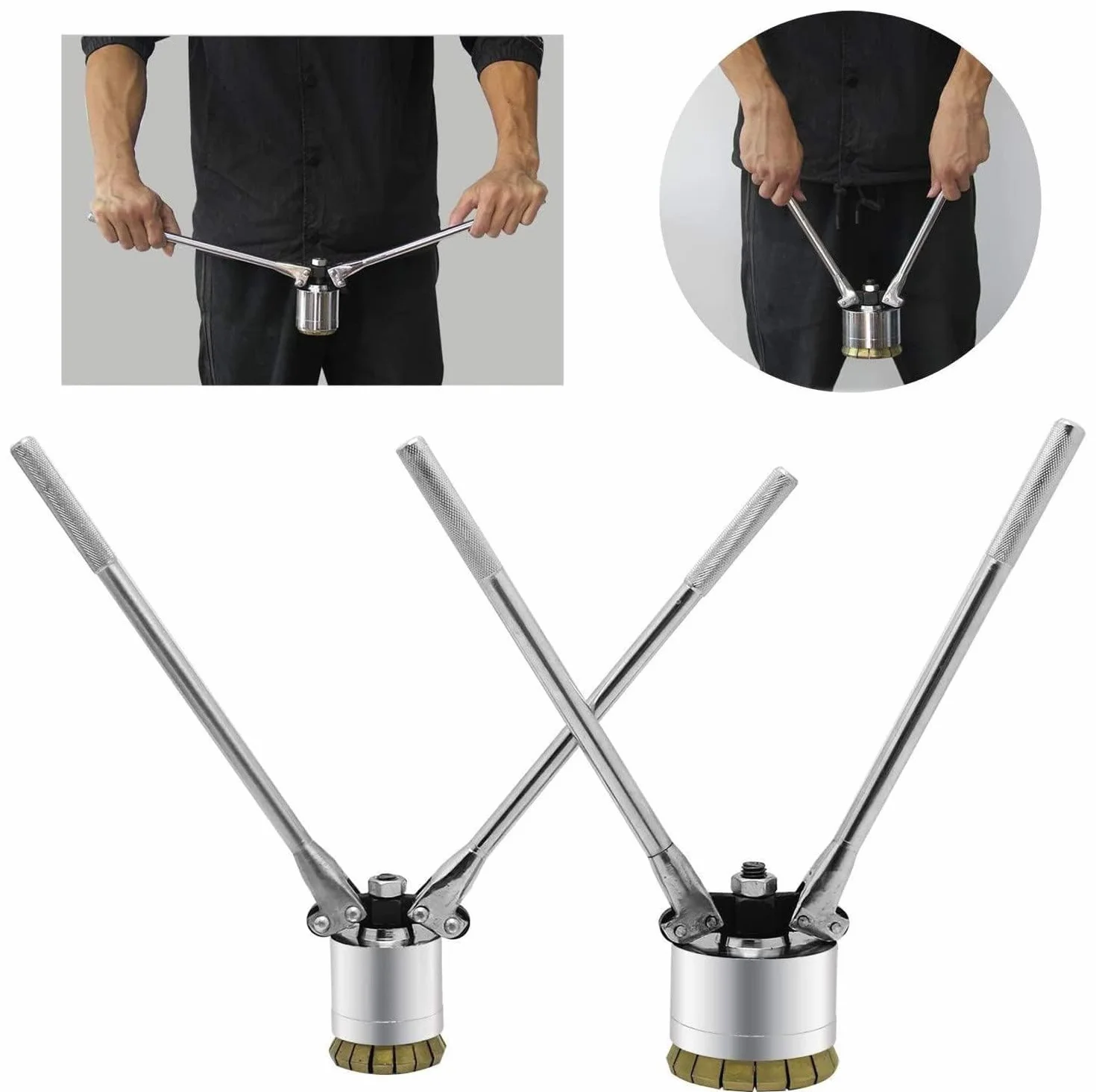 Heavy Duty Drum Crimper Tool for 200L Oil Barrels, ręczne szczypce uszczelniające z szczapkami 35mm 70mm, trwała konstrukcja stalowa do zastosowań chemicznych i smarowych