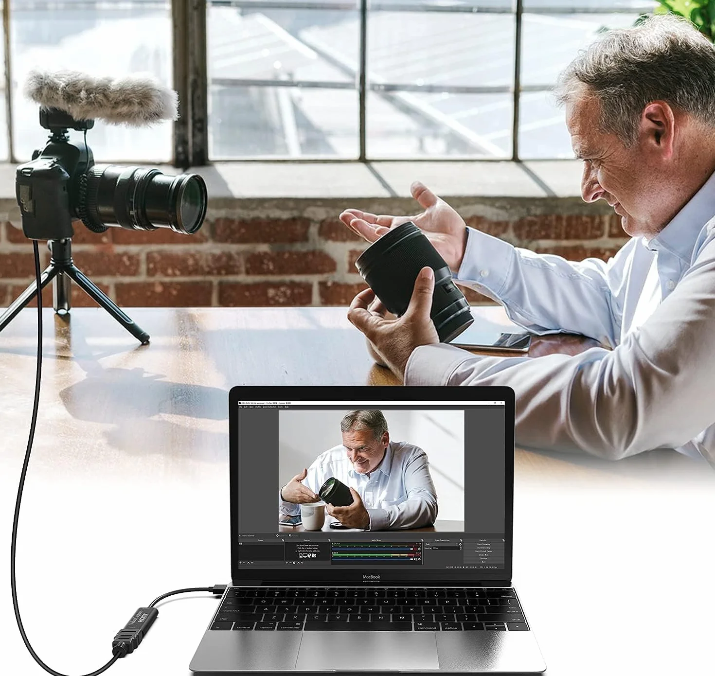 VIXLW Karta przechwytująca 4K HDMI na USB, urządzenie do przechwytywania wideo, rejestrator wideo HD 1080P, strumieniowanie kart przechwytywania gier, nagrywanie, granie, nadawanie, nauczanie