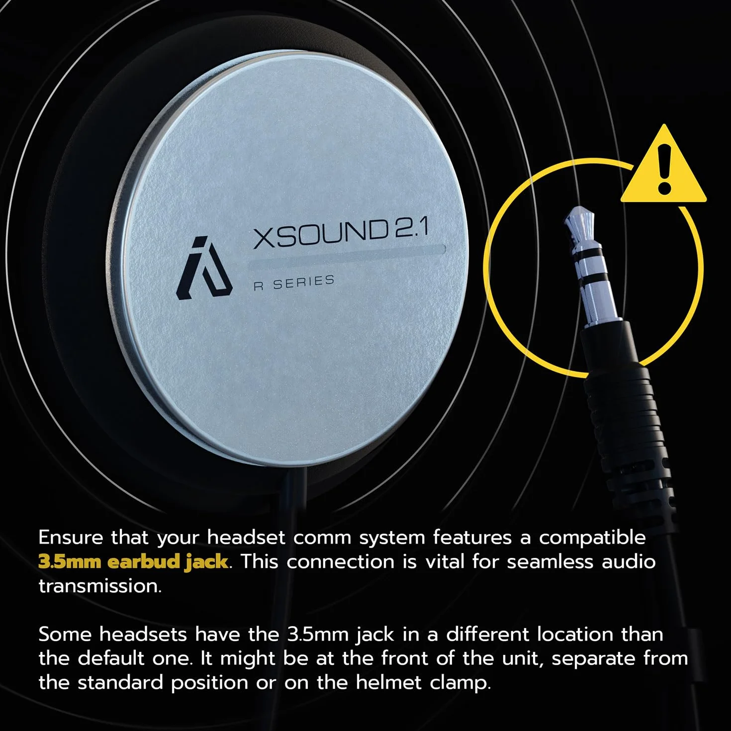 Głośniki kasku iASUS XSound 2.1 (do kasków motocyklowych Arai, Shoei, HJC, Bell, Schuberth, AVG, Icon i innych kasków motocyklowych)