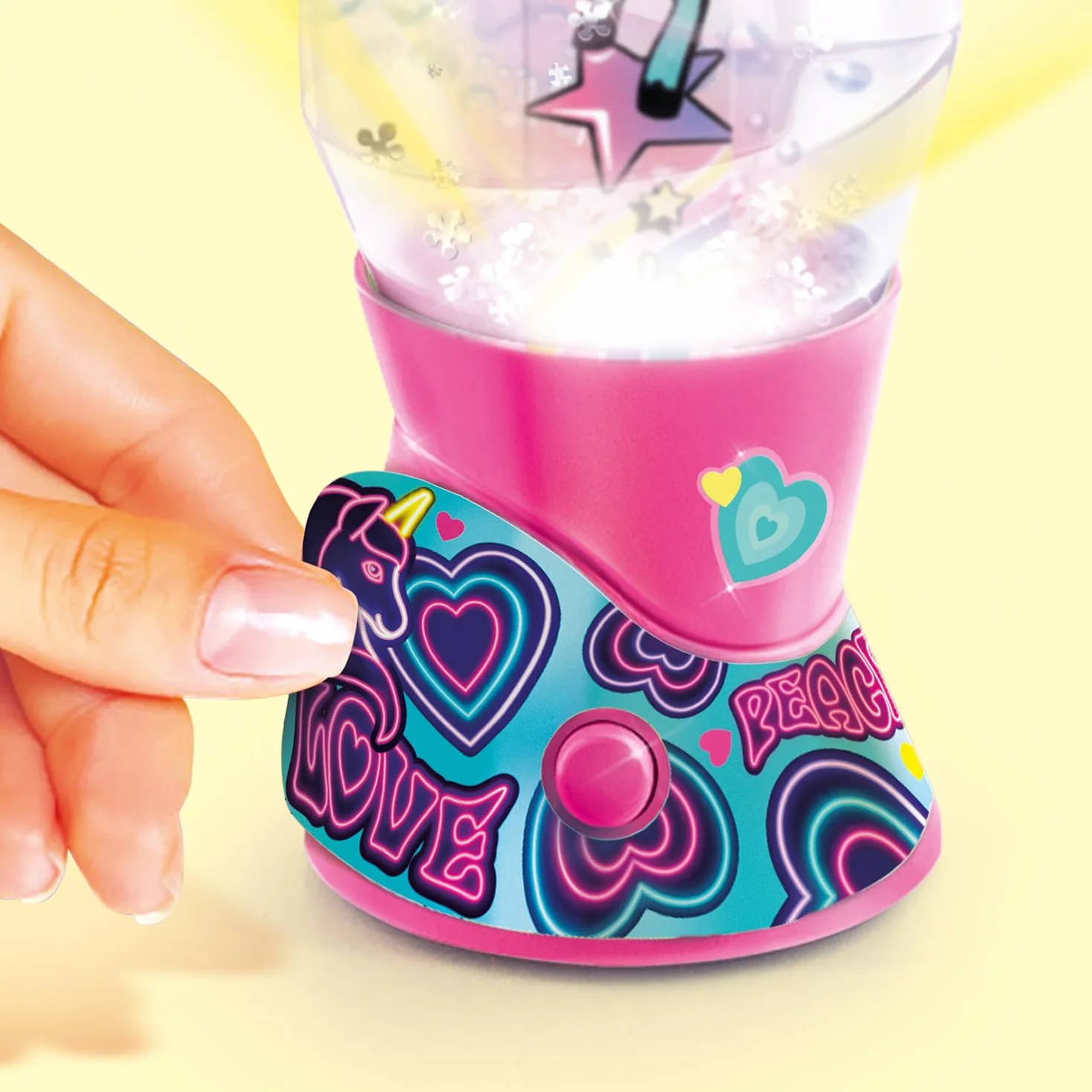 Canal Toys Lampa Mini Lava DIY, zielona niebieska fioletowa, jeden rozmiar