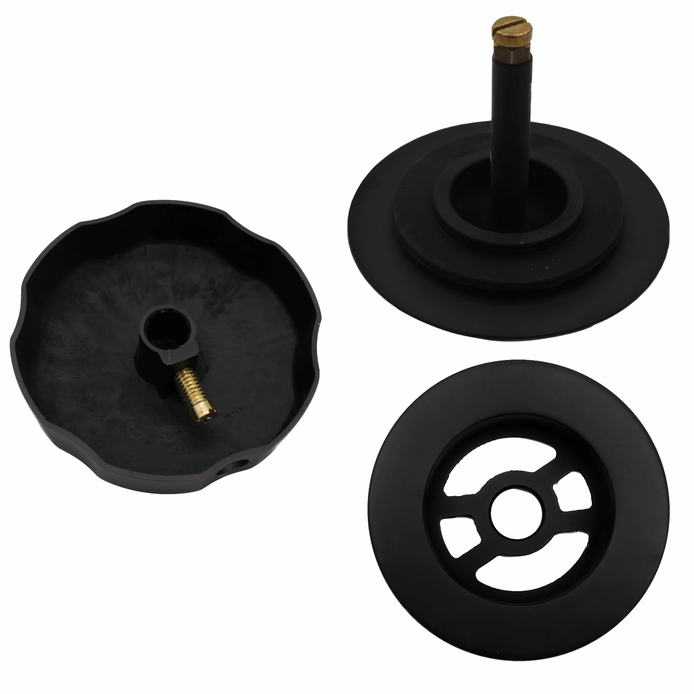 Westbrass A50TE-62 standardowa wymienna listwa 1-1/2" do napędu kablowego, odpływów wannowych i przelewowych, matowa czerń
