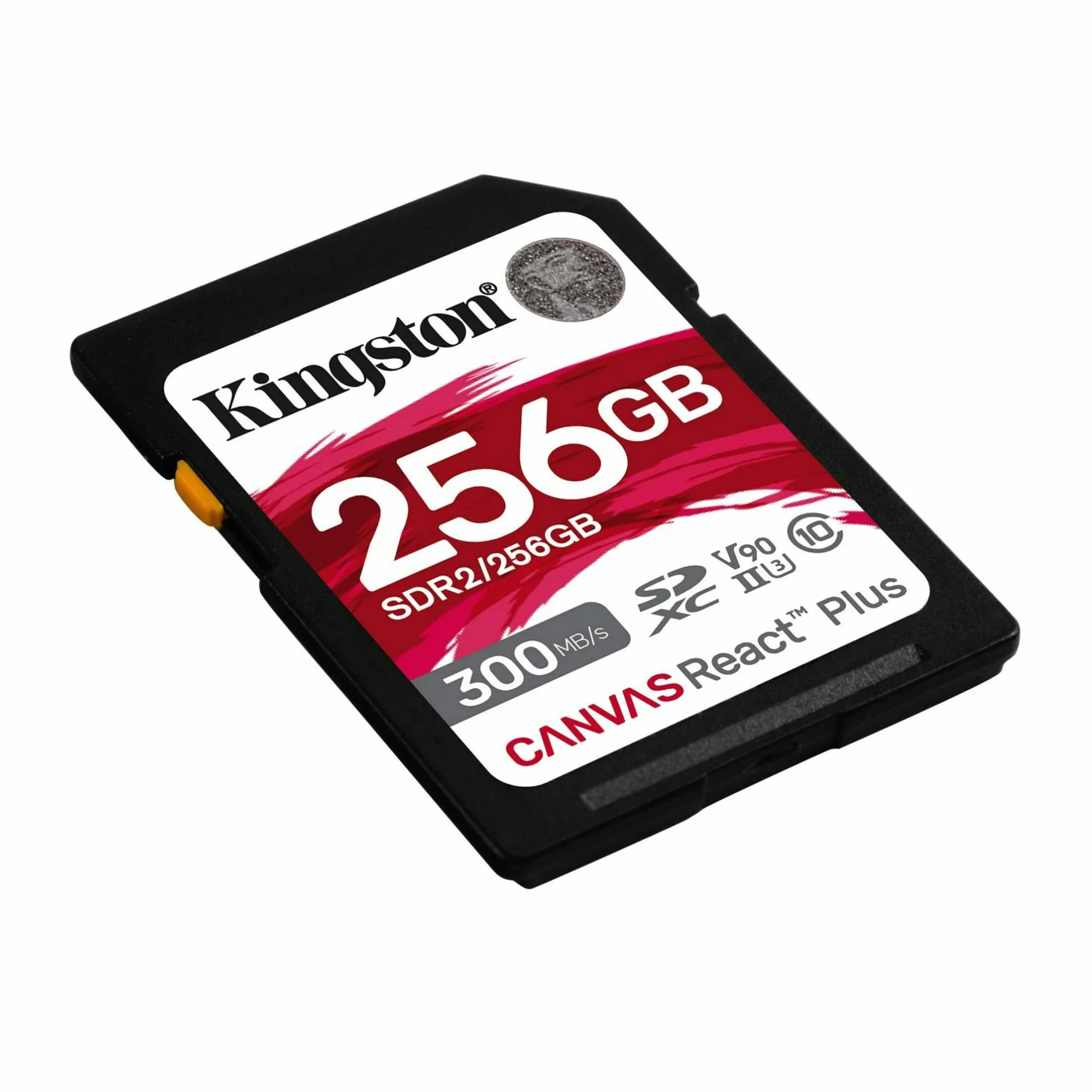Kingston Canvas React Plus SDXC UHS-II 256GB 300R/260W U3 V90 karta pamięci