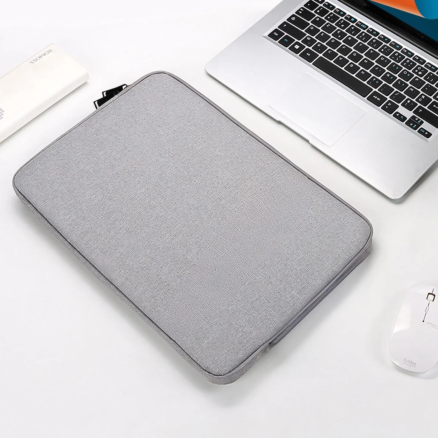 Retoo Torba na laptopa teczka na laptopa 14-15,6 cala, ochrona notebooka, praca, tablet, ładowanie, liczba przegródek 2