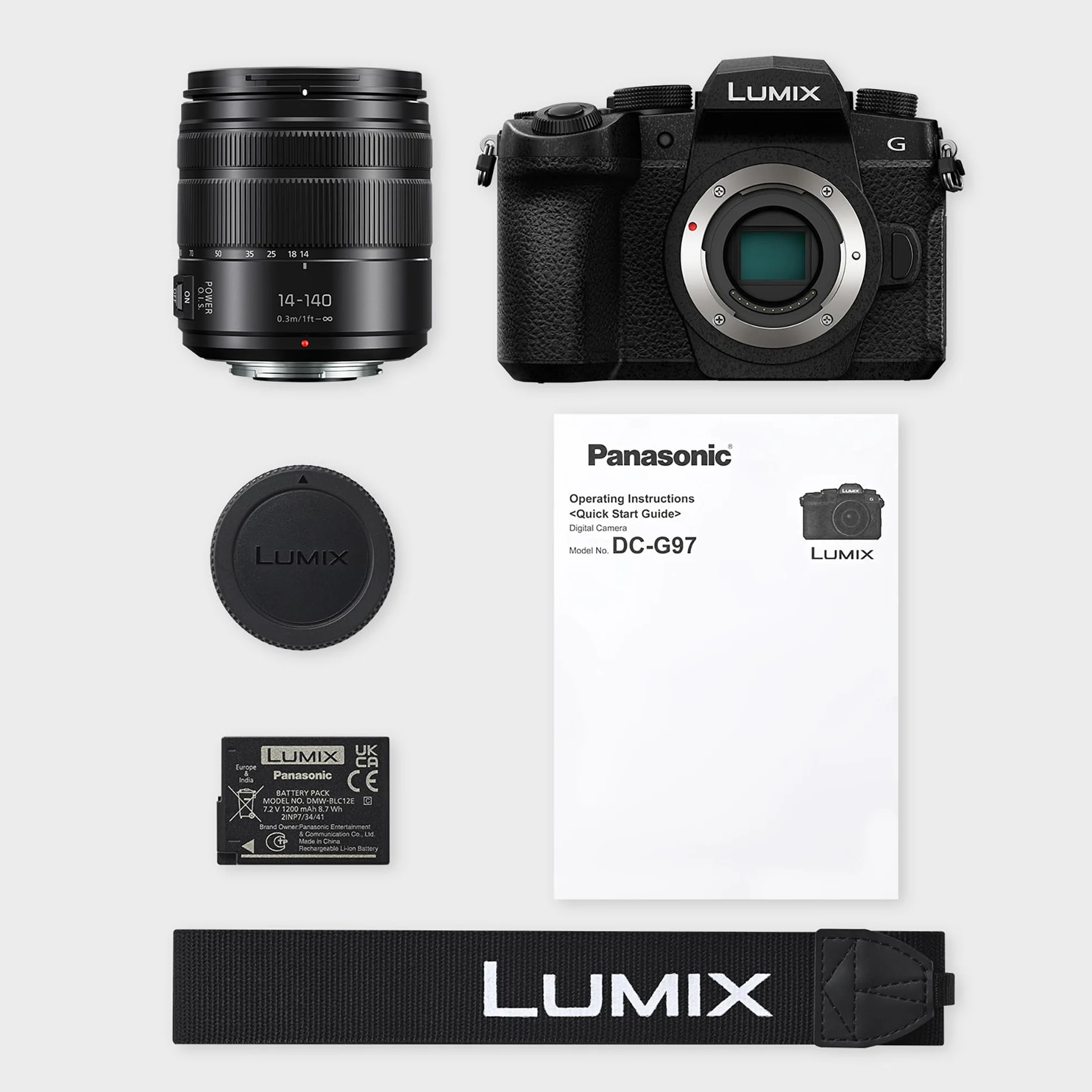 PANASONIC Lumix G97 14-140 f/3.5-5.6