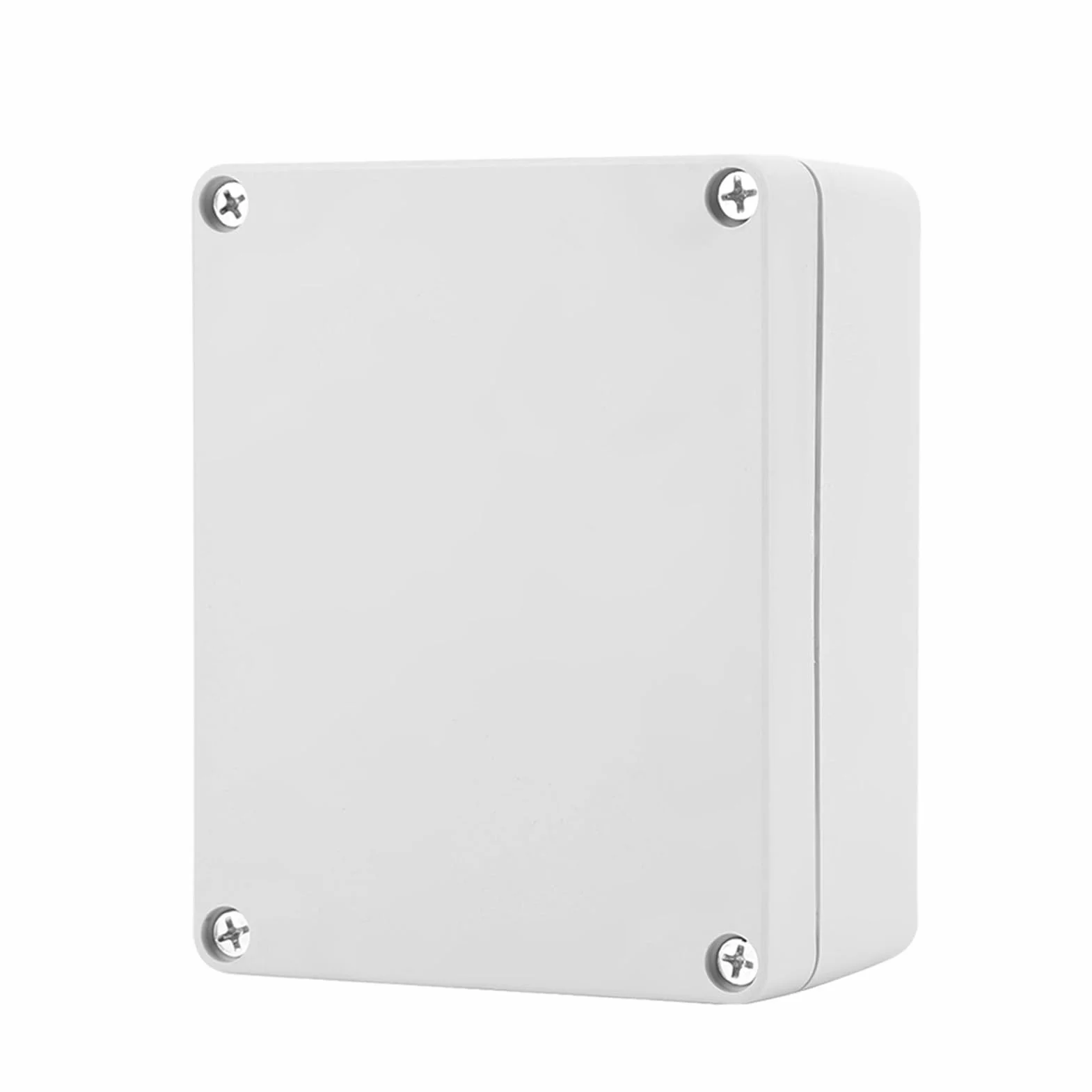 Wodoodporna Skrzynka Przyłączeniowa ABS IP65 115x90x55mm Pyłoszczelna Obudowa Elektryczna do Instalacji Ogrodzeniowych Ogrodowych Elektrycznych