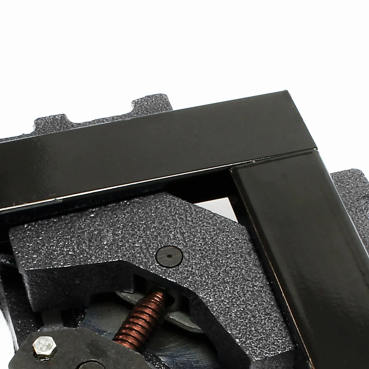 Wiltec Imadło kątowe spawalnicze, szerokość szczęk zaciskowych 100 mm i głębokości mocowania 75 mm, z żeliwa do montażu na stole