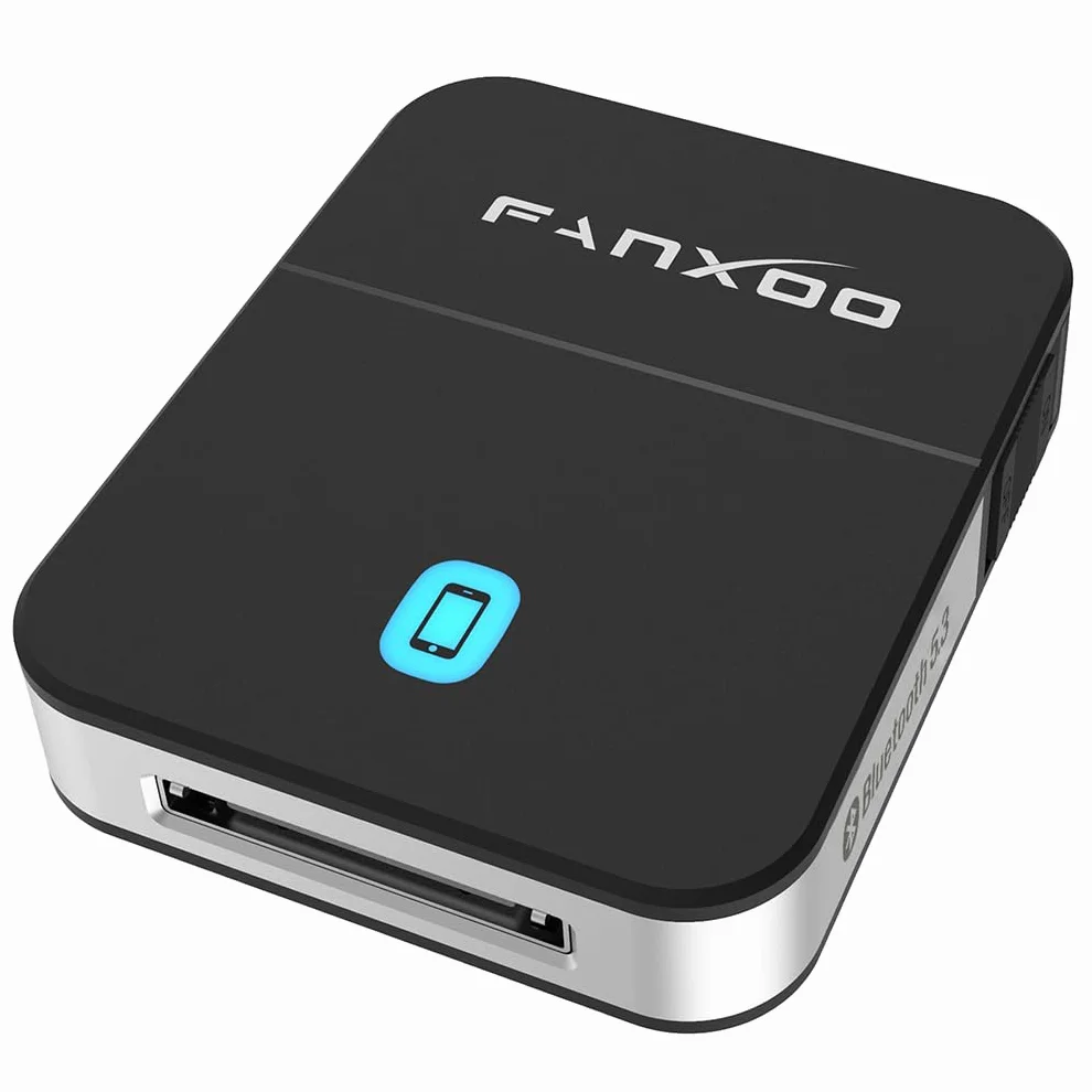 DockPro 30-pinowy adapter Bluetooth 5.3 Kompatybilny z dźwiękiem do iPod iPhone Odbiornik stacji dokującej