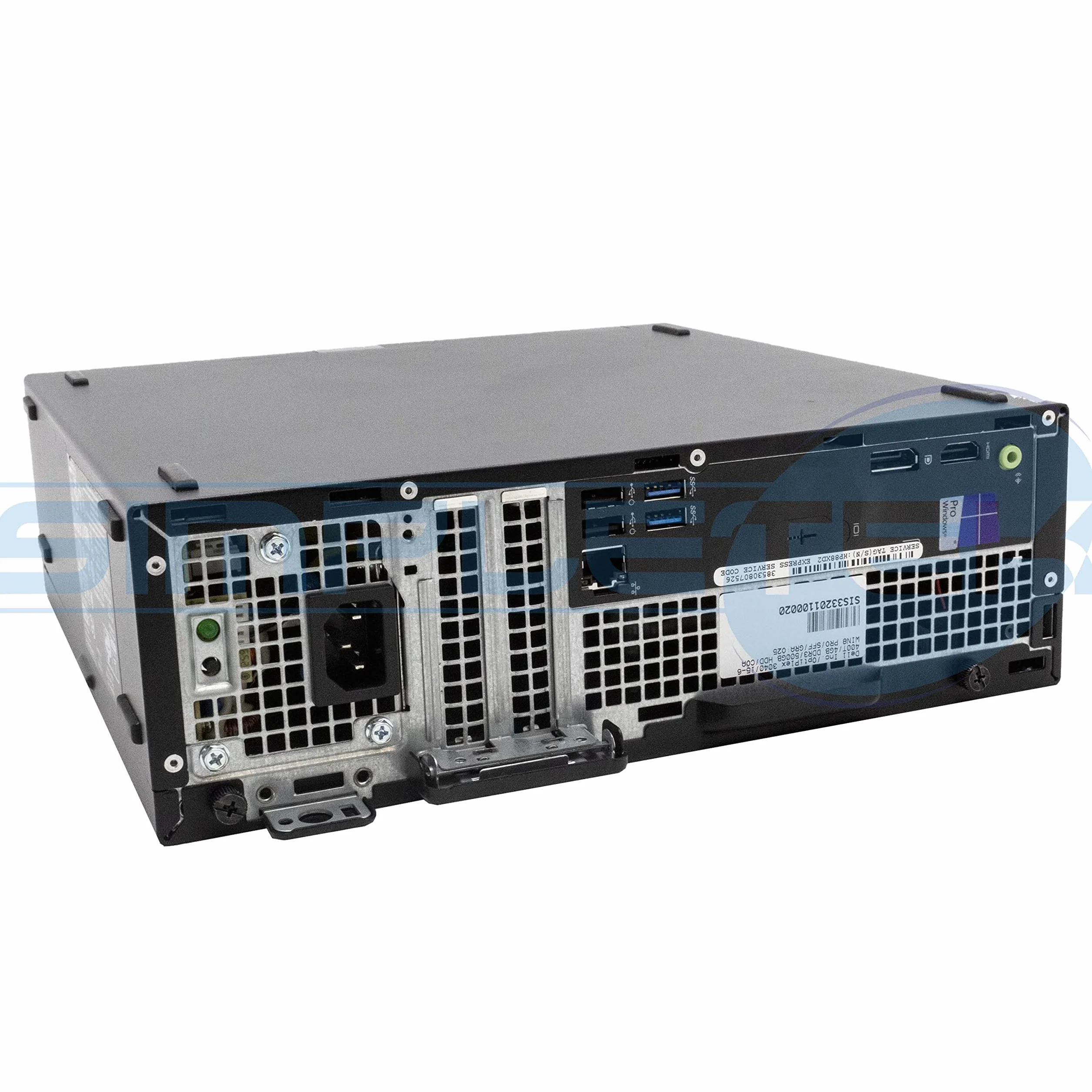 COMPUTER Desktop DELL Optiplex 3040 SFF i5 6400T do 2.8 GHz DDR3L HDMI DisplayPort Windows 10 PRO PC stacjonarny SmartWorking (odnowiony) (Z anteną WiFi USB, 8GB RAM 480GB)