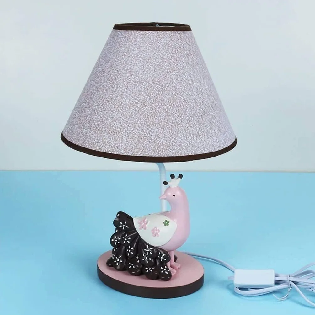 Lampa biurkowa moda dziecięca lampa biurkowa lampka nocna do sypialni kreatywna kreskówka ciepła, jasna lampka nocna dla dziewczyn prezent urodzinowy