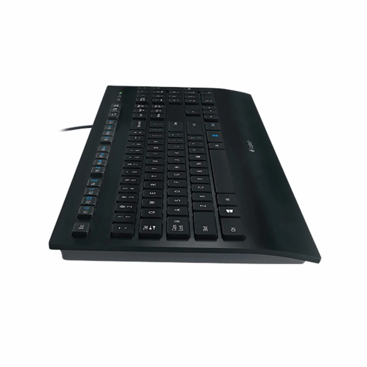 Logitech K280e Pro Biznesowa klawiatura przewodowa USB QWERTY Czarny