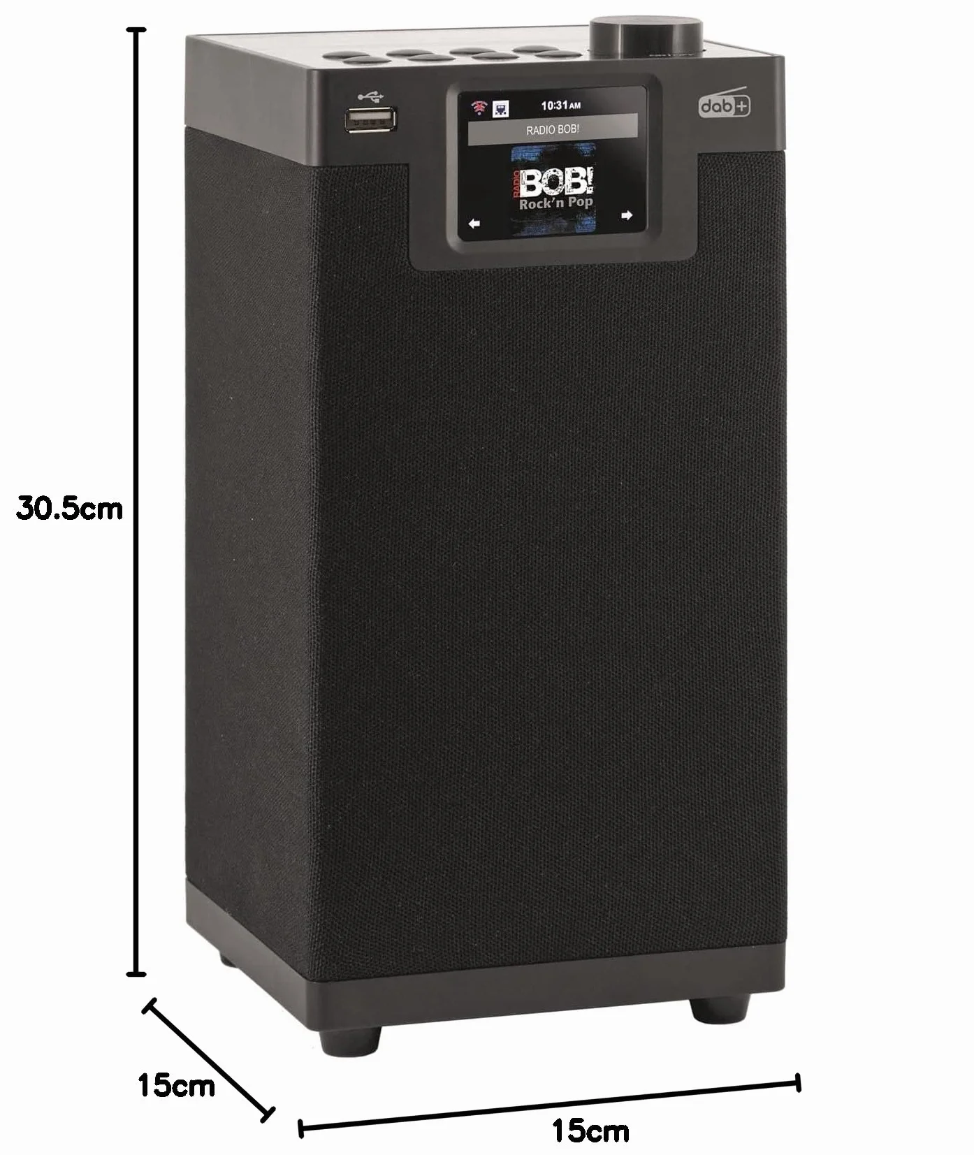 Imperial DABMAN i610 radio internetowe DAB+ stereo subwoofer Bluetooth DAB/DAB+/UKW/FM WLAN LAN USB wieżowe