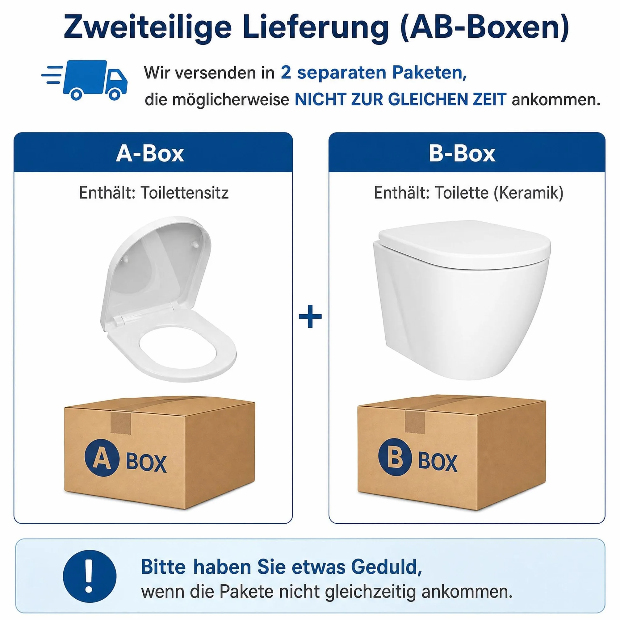 Wisząca muszla klozetowa, bez obramowania, ceramiczna deska sedesowa ze zdejmowaną pokrywą wolnoopadającą, wydajna technika spłukiwania, w kształcie litery U, długość 51 cm, biała
