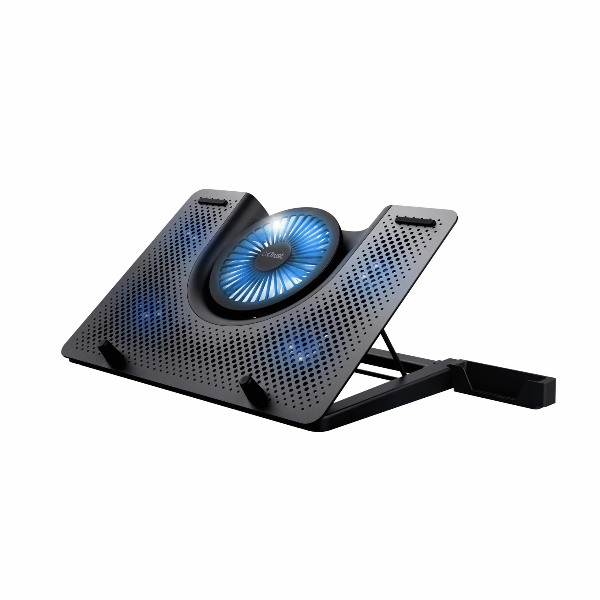 Trust GXT 1125 Quno Cooling Pad podstawka chłodząca 5 wentylatorów LED do laptopów 17,3 cala