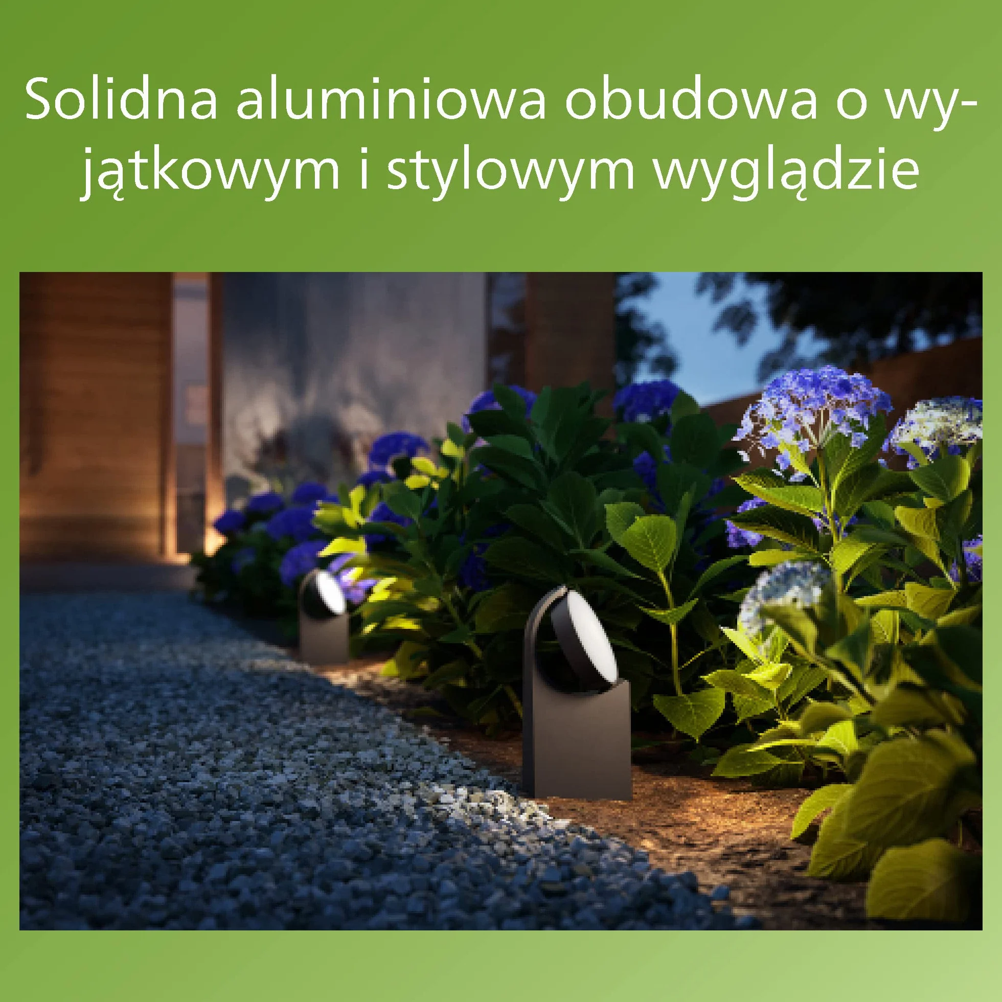 Philips LED Zewnętrzna lampa stojąca Mimosa 7W 4000K, gruntowa, ochrona IP44