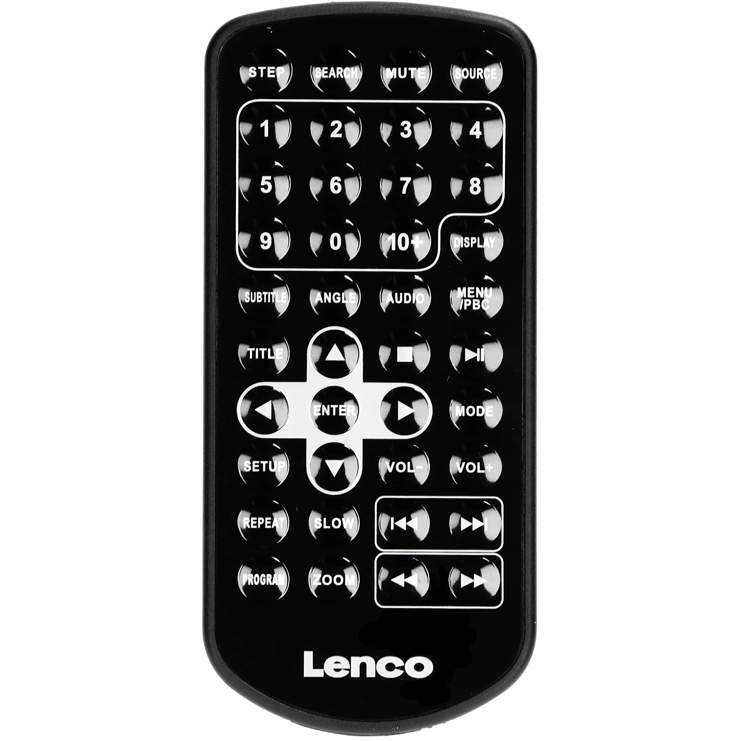 Lenco 10 cali Przenośny Odtwarzacz DVD (1024 x 600 pikseli, 12 V, 1 W, Wbudowany Akumulator, USB, Czarny)