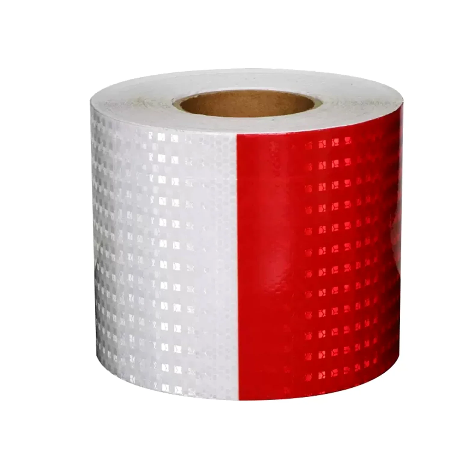 Taśma odblaskowa bezpieczeństwa Taśma Odblaskowa Wielokolorowa 5-20cm x 50m(Red White,15cm x 50m)