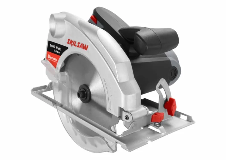 Skil 1054 AA pilarka tarczowa o mocy 1400 W (pojemność piły 63 mm, ergonomiczna Girff, uszczelnione łożyska kłowe, piła tarczowa) F0151054AA