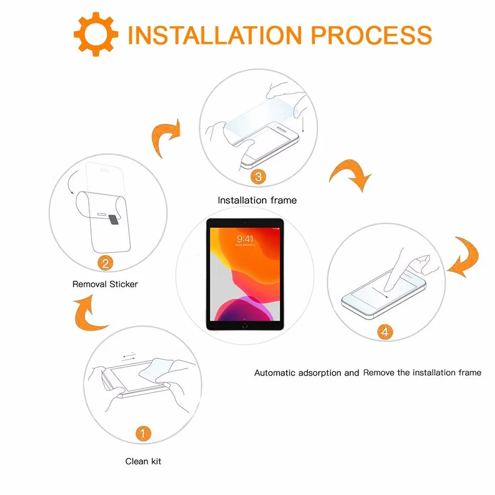 (2 sztuki) Oraniacza Ekranu do LENOVO YOGA TAB PLUS 12,7" - IDEA TAB PRO 12,7", szkło hartowane folia ochronna
