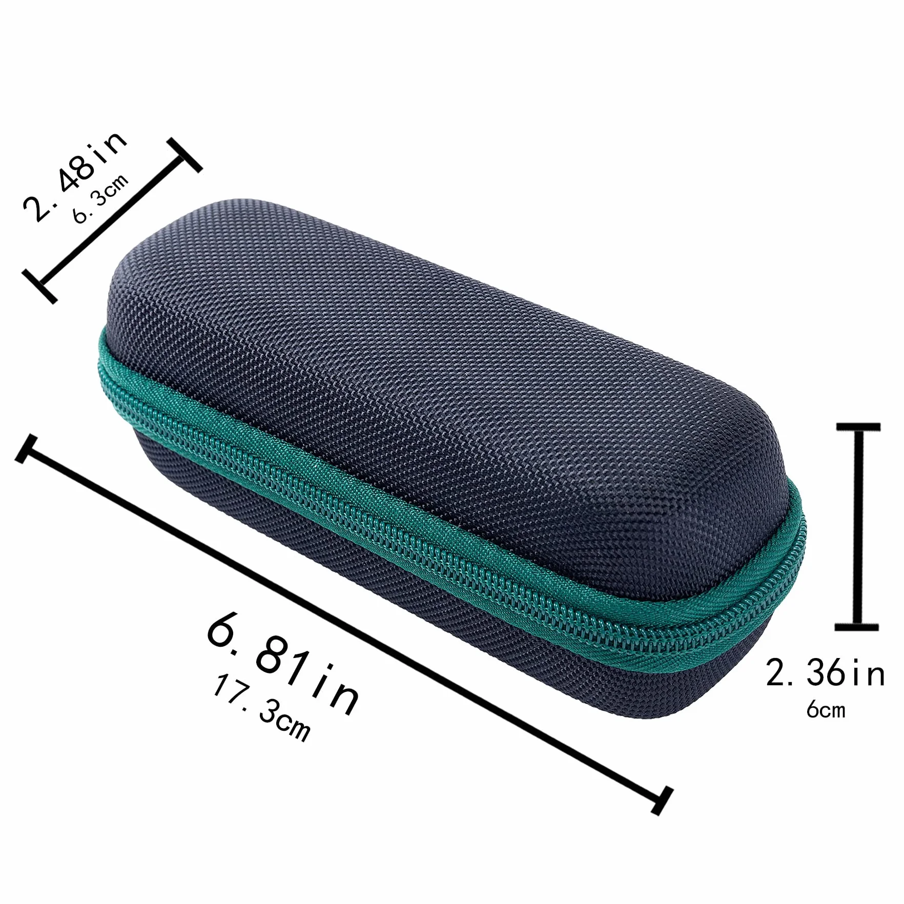 Aenllosi (tylko etui) twarde etui kompatybilne z dalmierzem laserowym Bosch Zamo 3, kieszeń z siatki może pomieścić adapter lasera liniowego Bosch