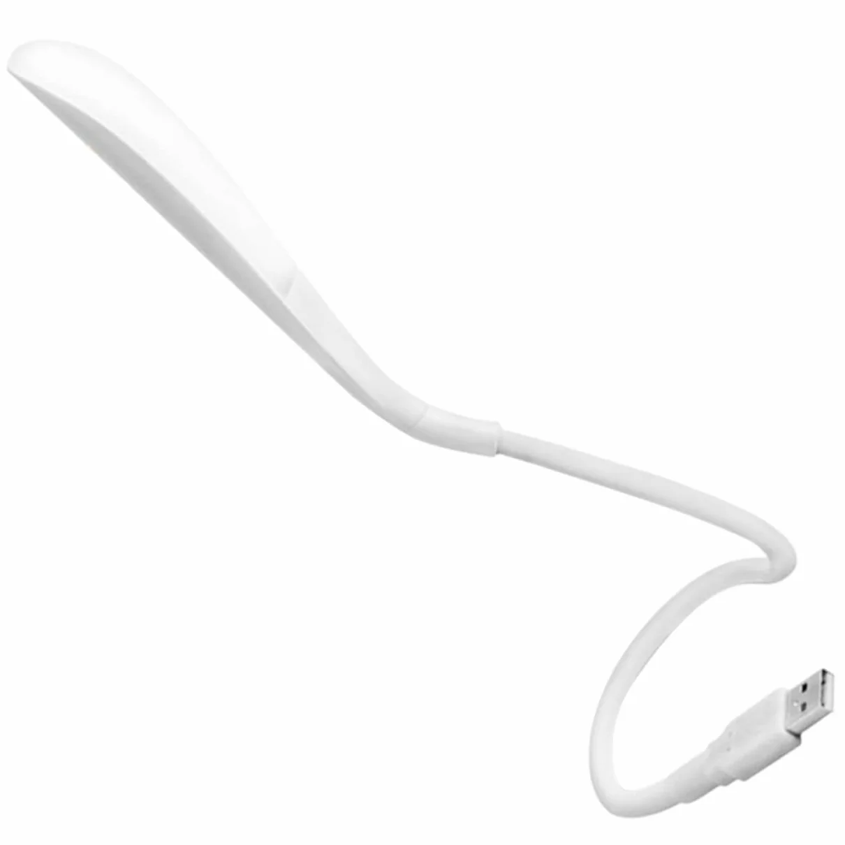 QYYZTQY Lampka LED USB Plug-in Ochrona oczu biurkowa Led Power Bank Travel Plastikowa biała przenośna stołowa