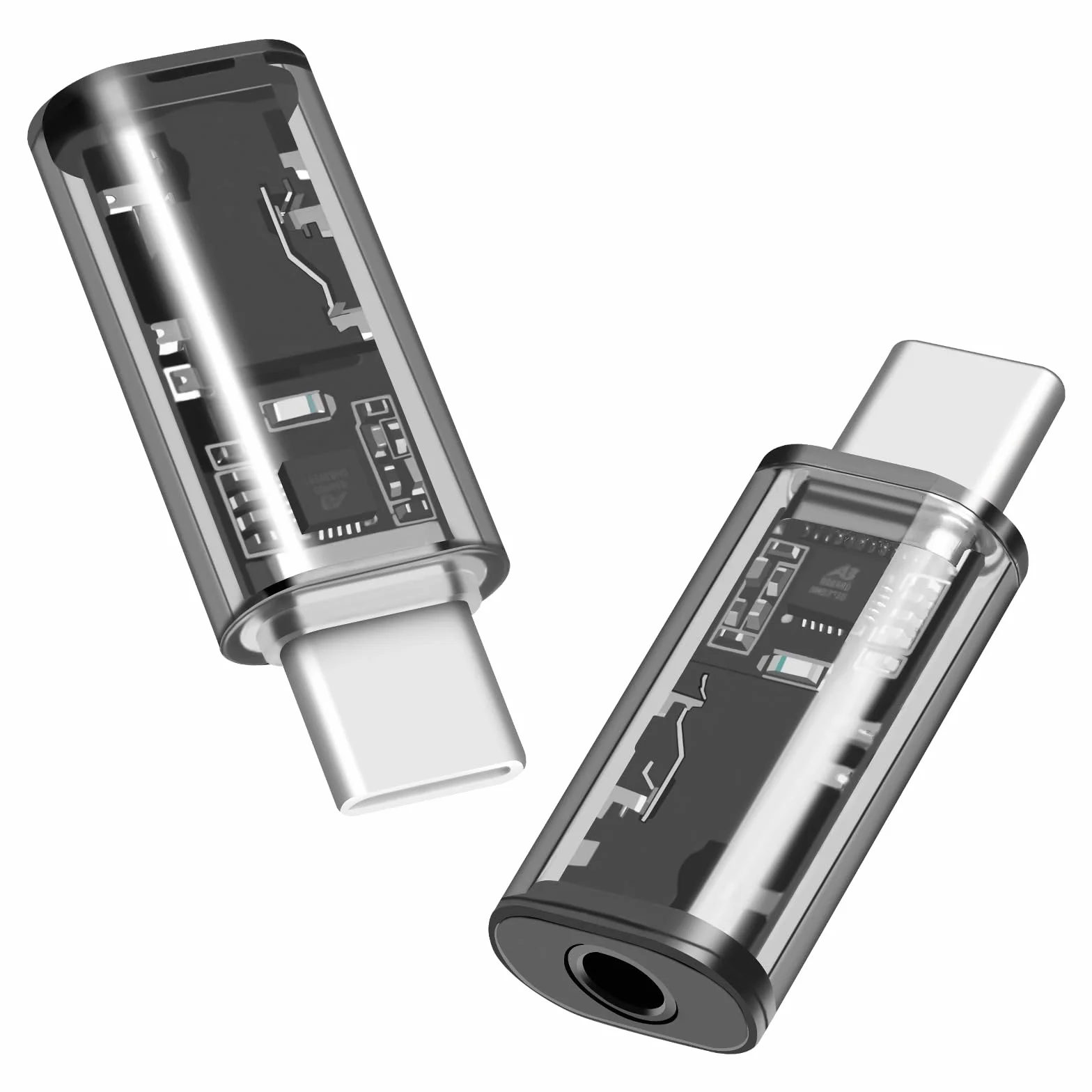 USB C to 3.5mm Audio Adapter (2 Pack) - DAC Aux Headphone Jack Adapter for iPhone 15, iPad Pro, Galaxy