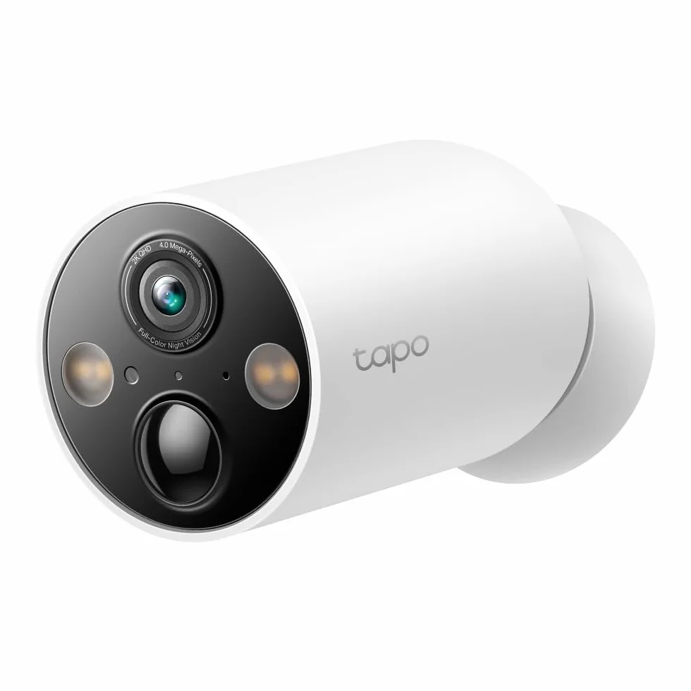 TP-Link Tapo C425 (2-pack) | Zestaw 2 kamer Wi-Fi 2K QHD na baterie | Tryb nocny w kolorze | Wykrywanie AI | Współpraca z H200 | Kompatybilne z Alexa i Google Home