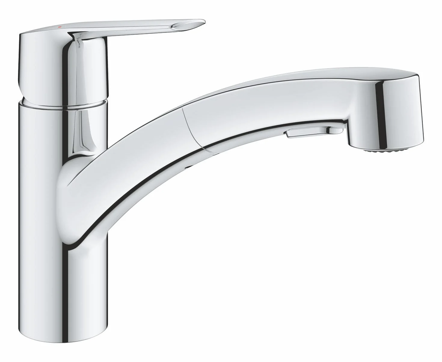 GROHE QUICKFIX Bateria zlewozmywakowa wysuwany prysznic 2-strumieniowy chrom