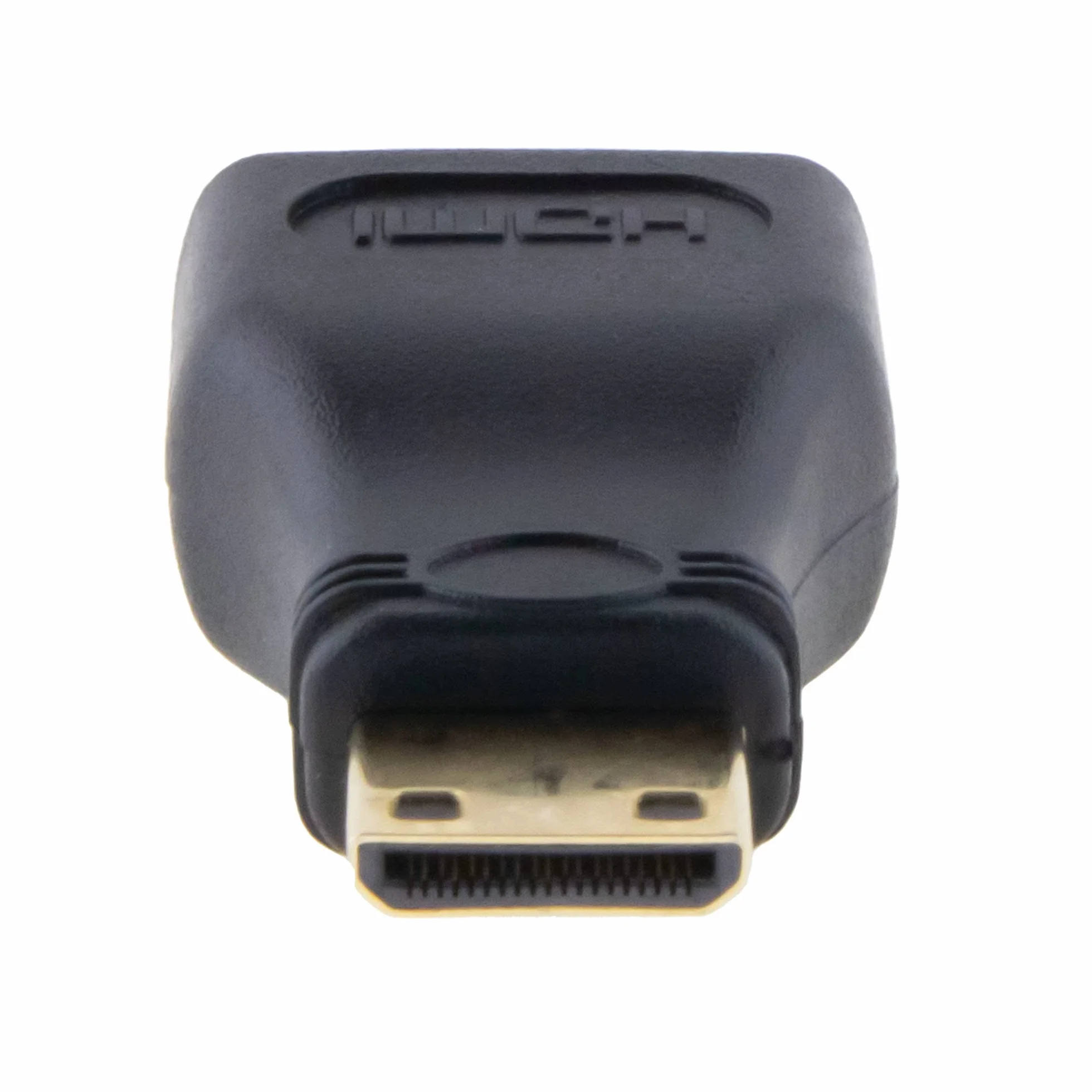 SeKi Adapter HDMI A gniazdo na mini HDMI typ C męska pozłacane złącza czarny