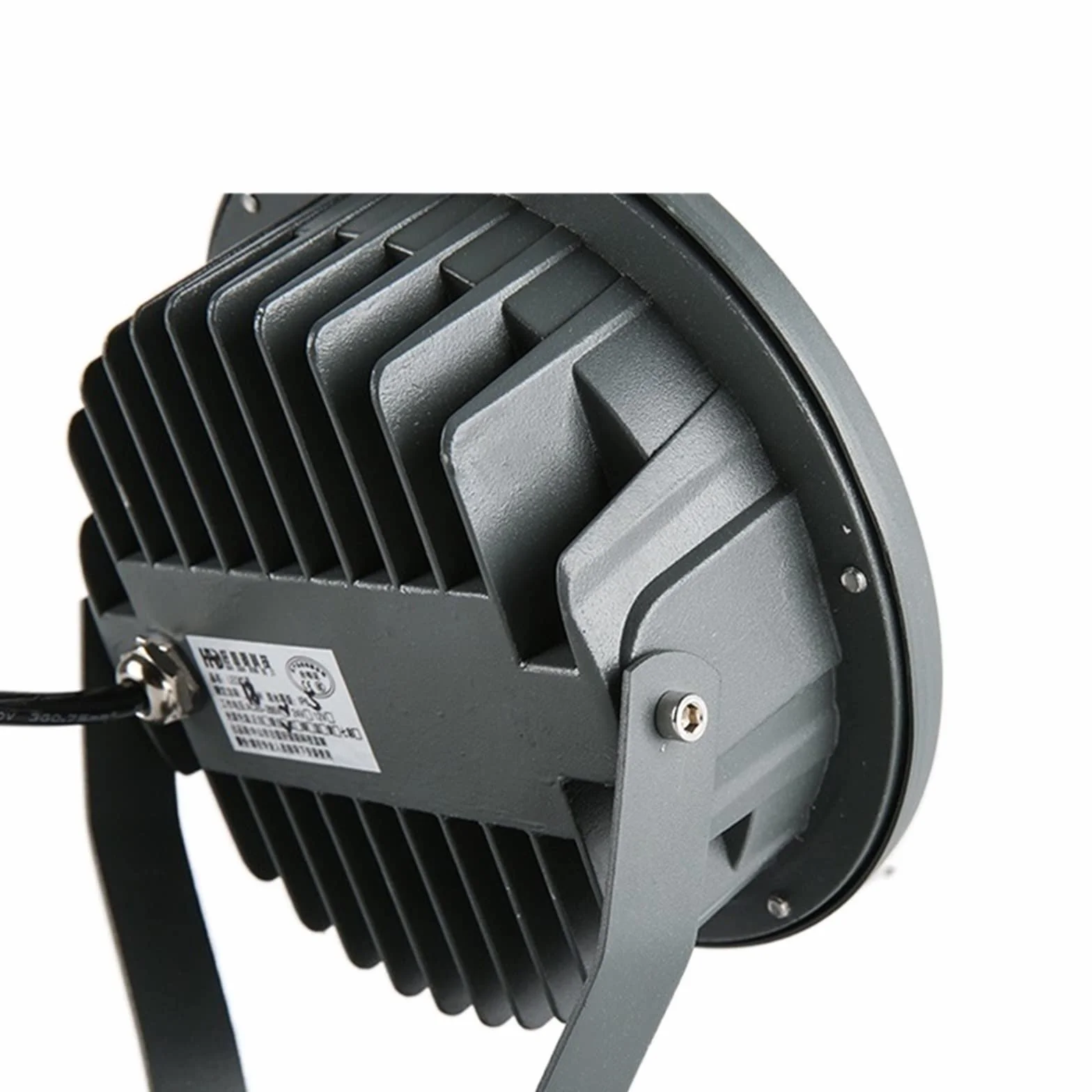 Lampy solarne zewnętrzne, Lampa ścienna o wysokiej jasności, okrągła, ogrodowa, punktowa(Cold White,12W)