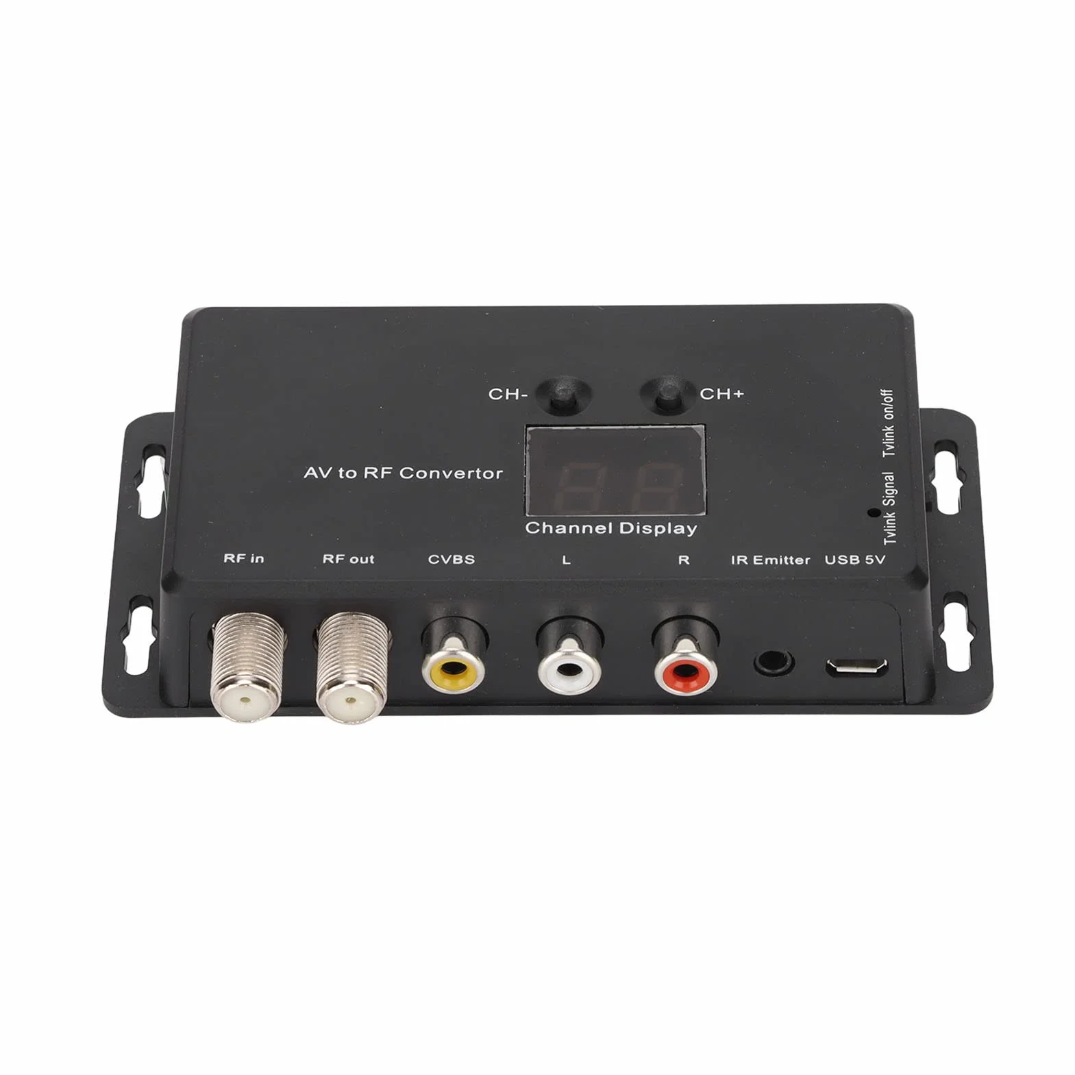 Modulator UHF - TV LINK Modulator, PAL NTSC AV do RF Modulatory Dystrybucji TV, z Gwintem Wewnętrznym AV Audio Video TV Link-Konwerter UHF do Wyjścia RF łączy SLX/TV