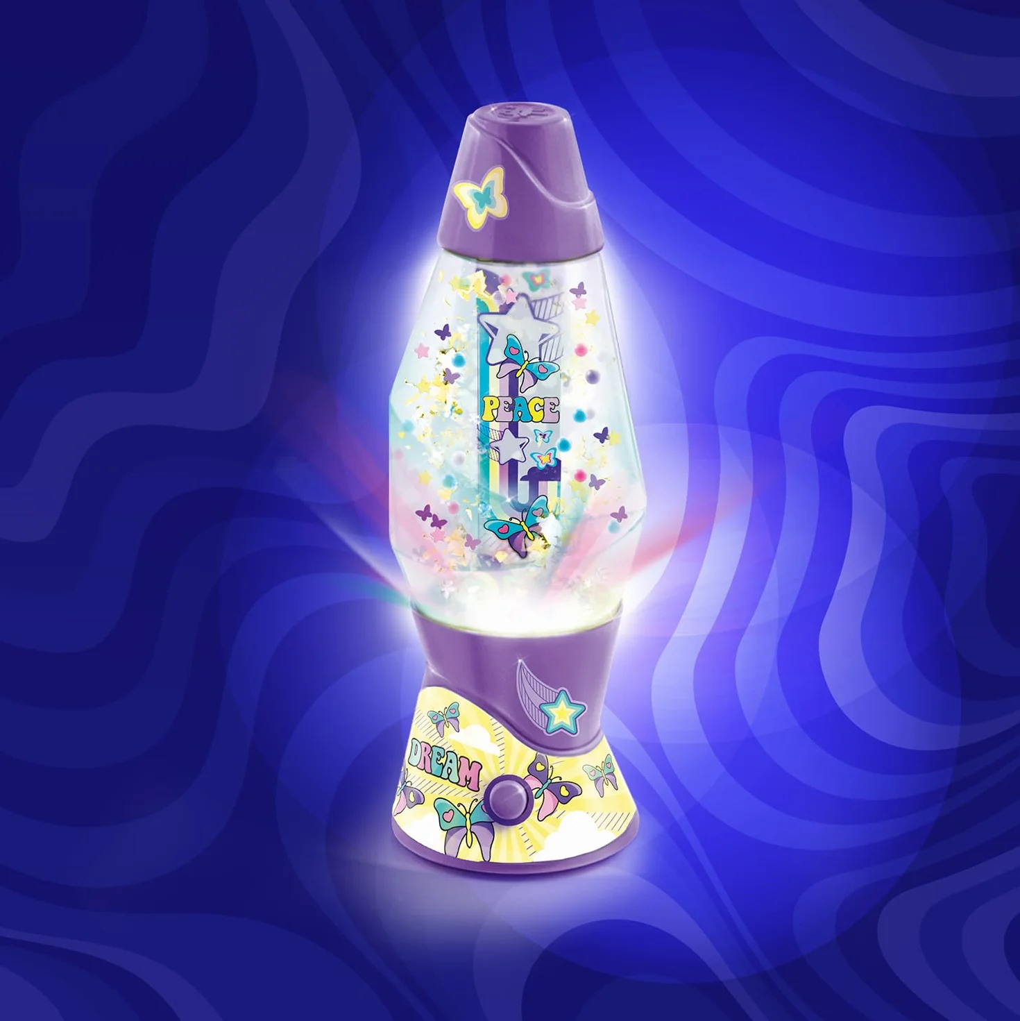 Canal Toys Lampa Mini Lava DIY, zielona niebieska fioletowa, jeden rozmiar