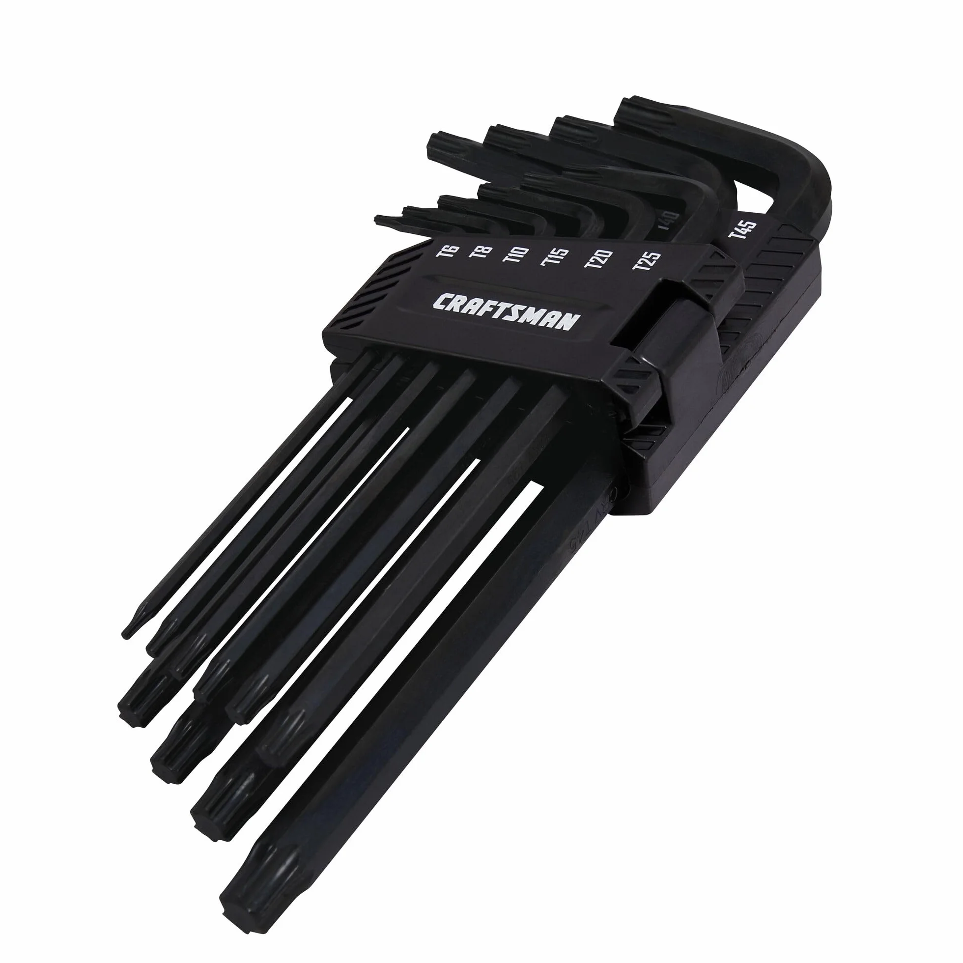 CRAFTSMAN Zestaw kluczy imbusowych z końcówką kulową, Torx, 10-częściowy (CMHT26031)