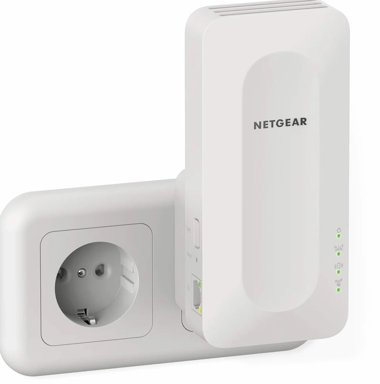 NETGEAR Wzmacniacz sygnału WiFi 6 EAX15 AX1800 Dual-Band do 100 m² 20 urządzeń WPA3 Smart Roaming