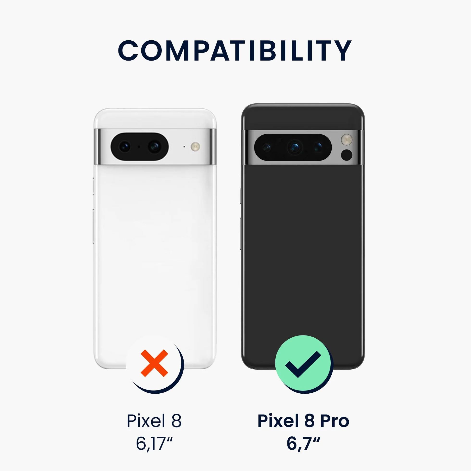 kwmobile Etui kompatybilne z Google Pixel 8 Pro - Silikonowe TPU Niebiesko-Zielone