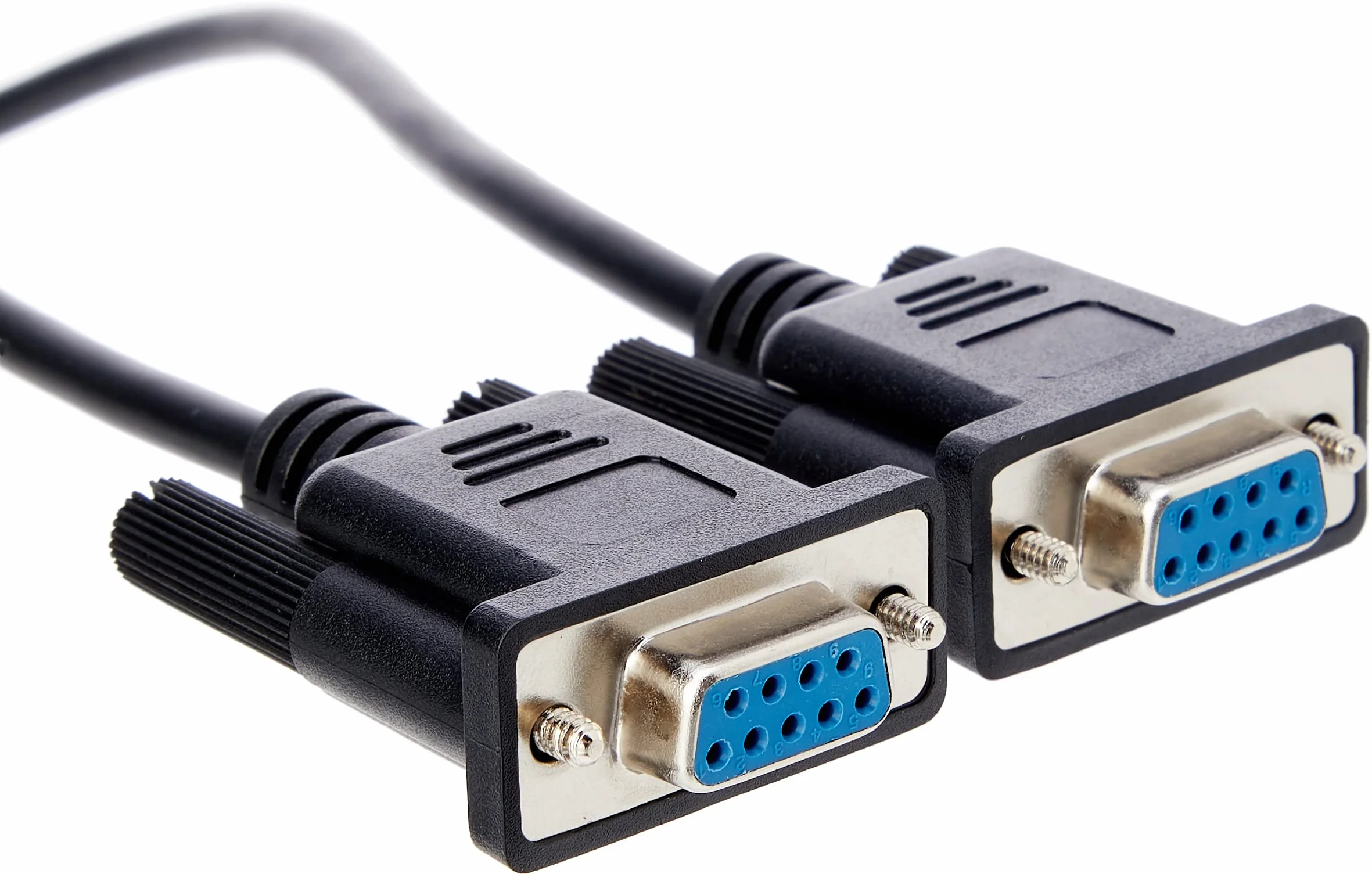 StarTech.com 1 m czarny DB9 RS232 szeregowy kabel modemowy F/F 9-pinowy