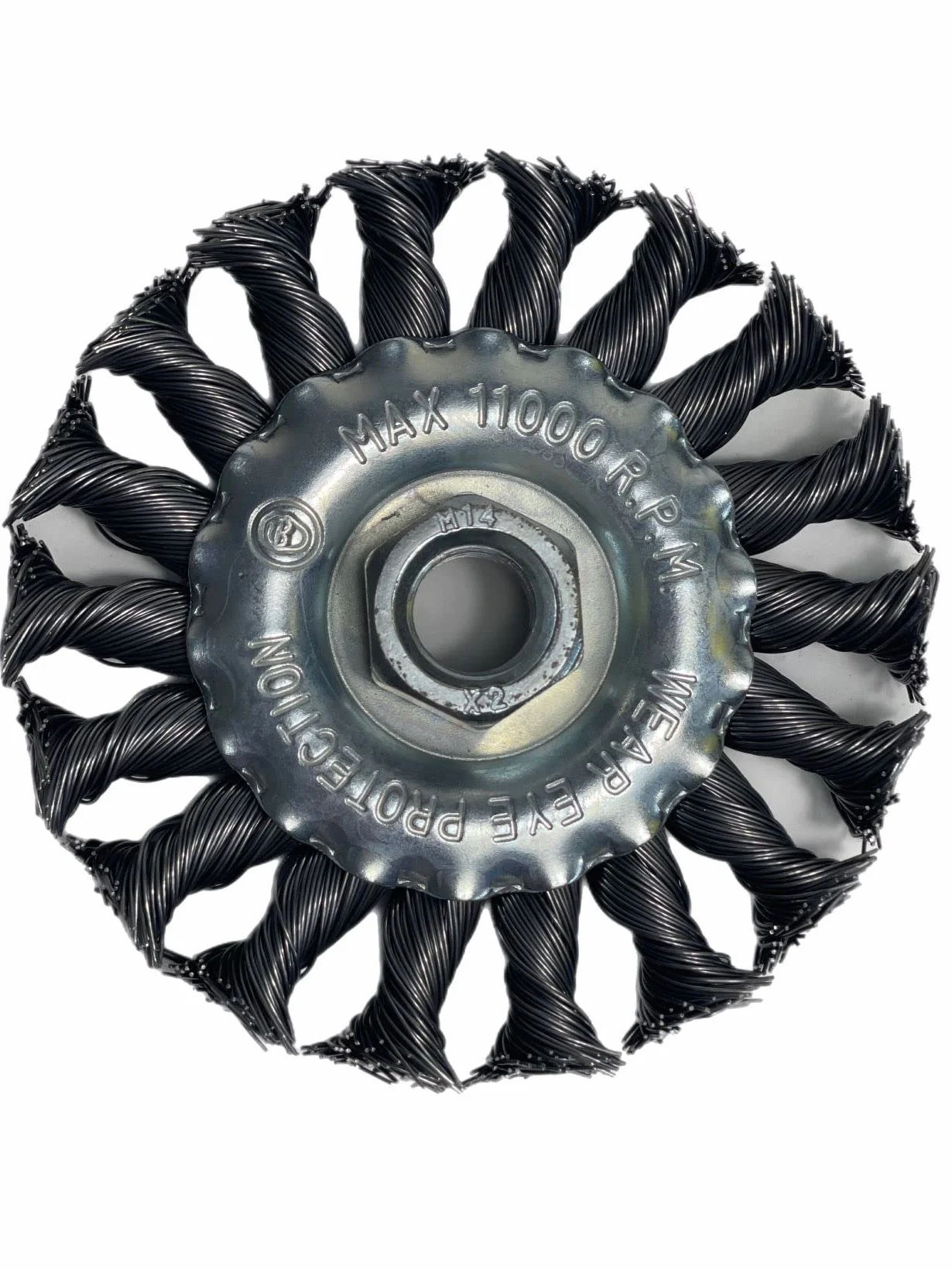 Szczotki do szyb Szczotki druciane Szczotki do warkoczy 150 mm Szczotki plecione VaGo 12 sztuk